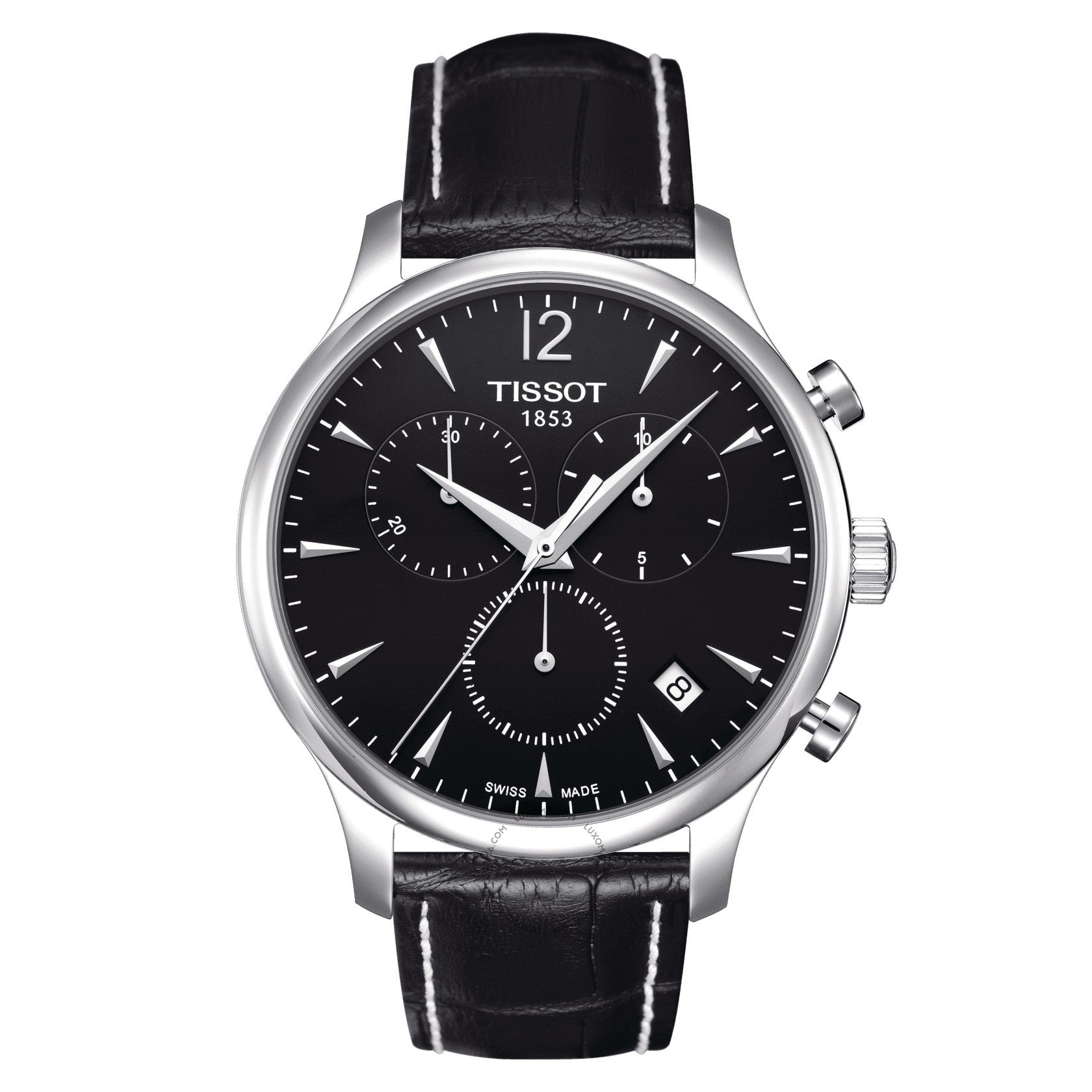 Tissot Tradition Chronograph Black Dial Men's Watch T063.617.16.057.00