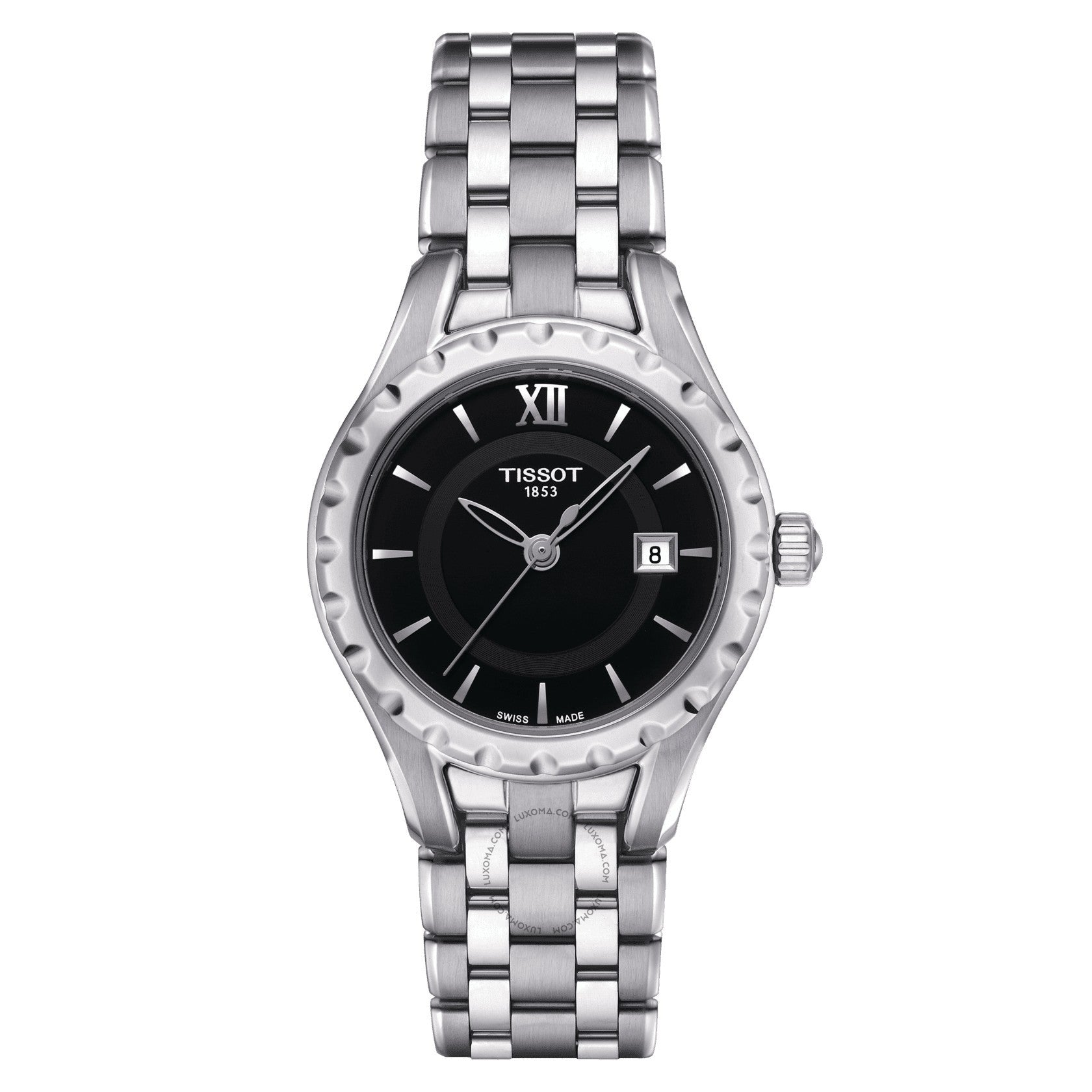 Tissot Lady Quartz Black Dial Ladies Watch T072.010.11.058.00 T072.010.11.058.00 Luxoma