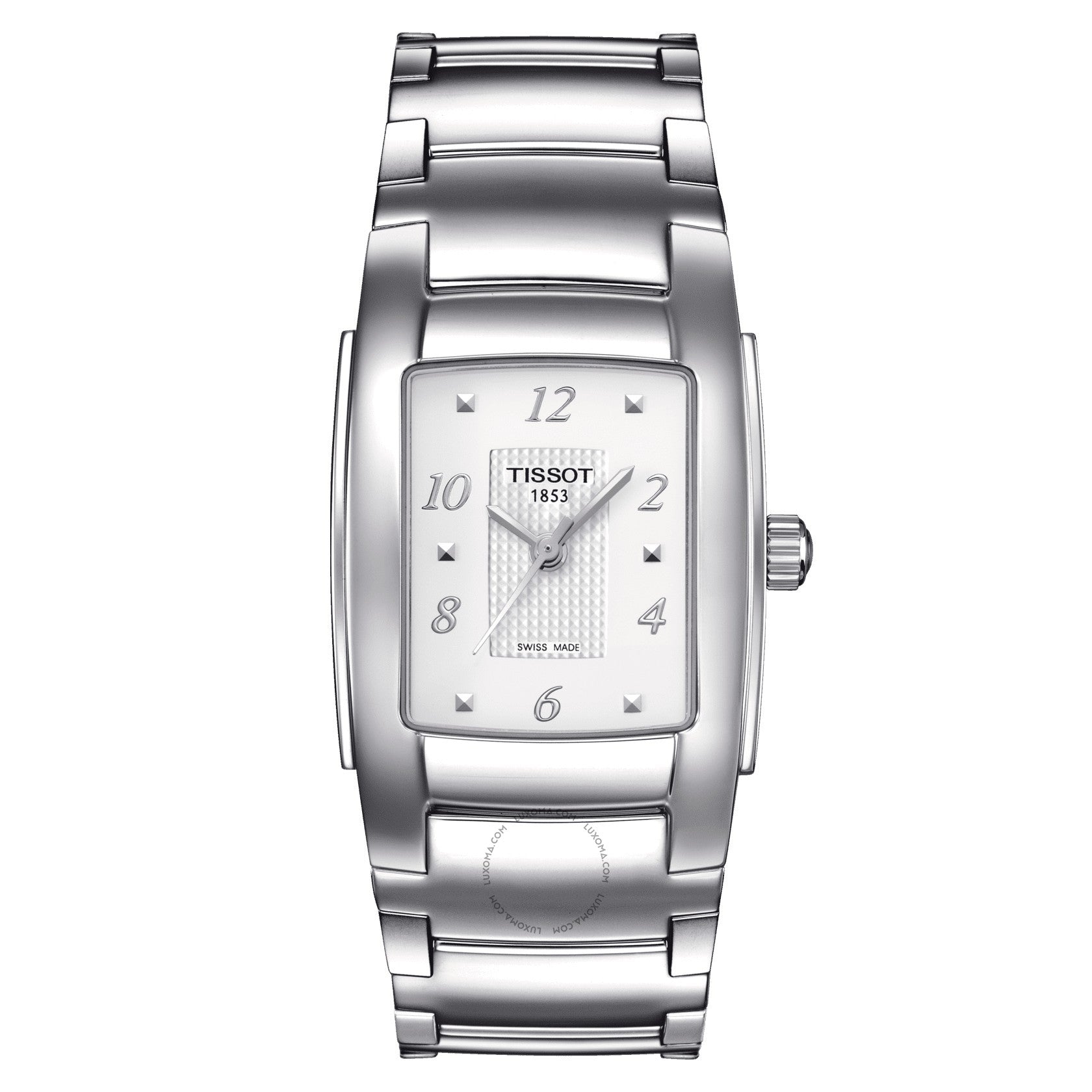 Tissot T10 Quartz Silver Dial Ladies Watch T073.310.11.017.00