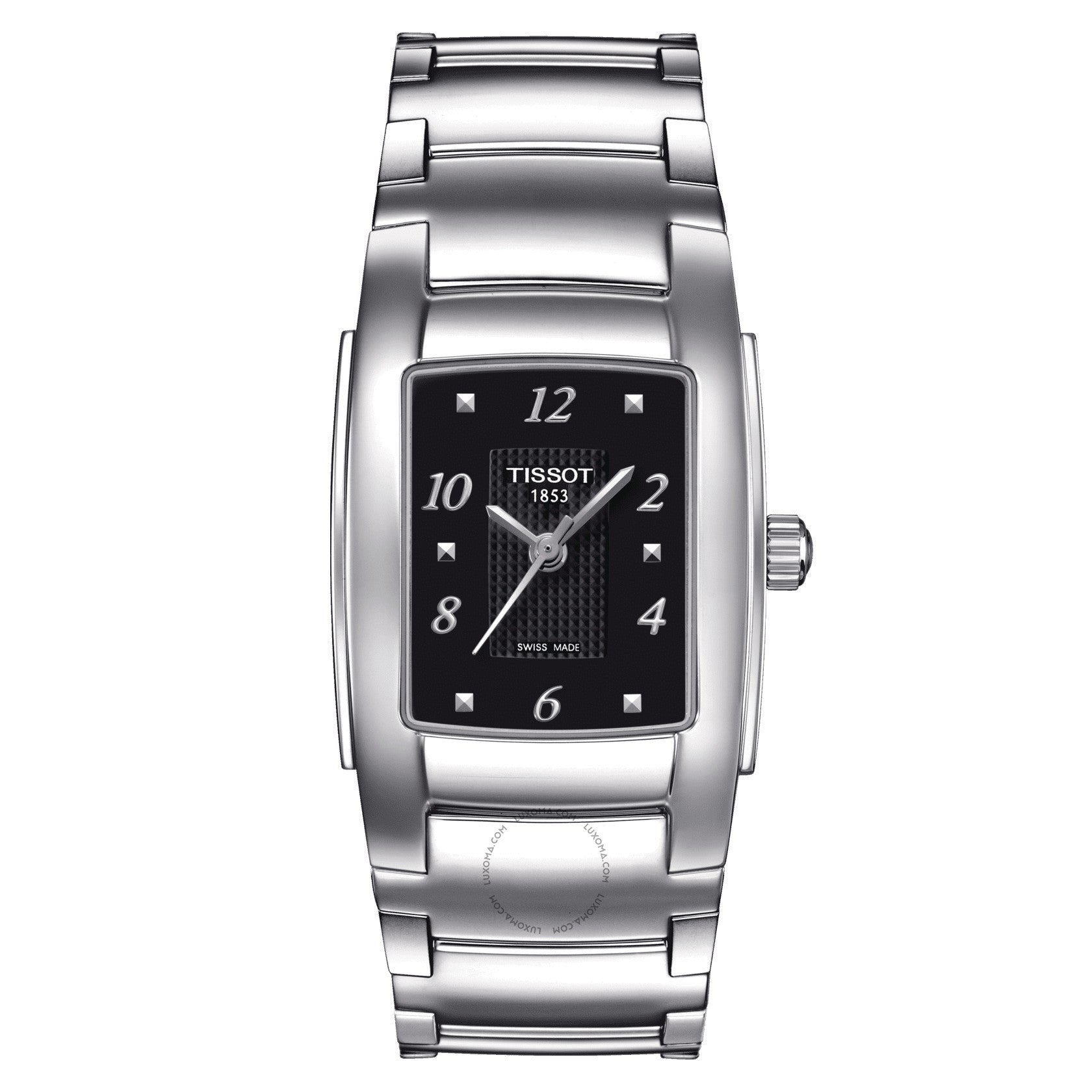 Tissot T-Classic Collection Quartz Black Dial Ladies Watch T073.310.11.057.00
