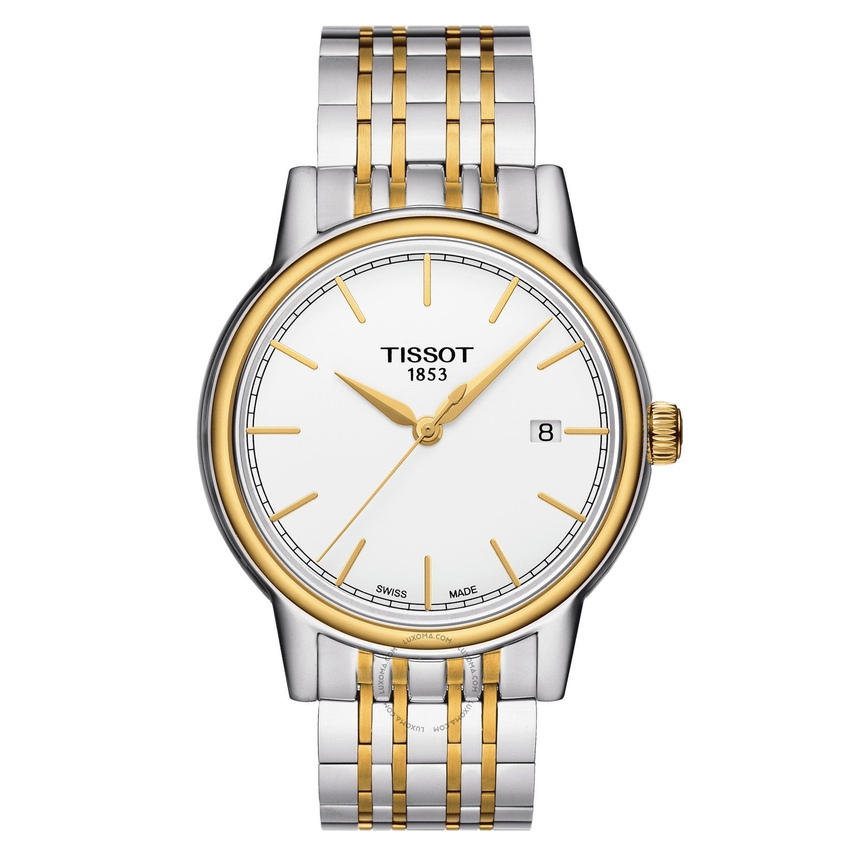 Tissot Carson Quartz White Dial Men's Watch T085.410.22.011.00