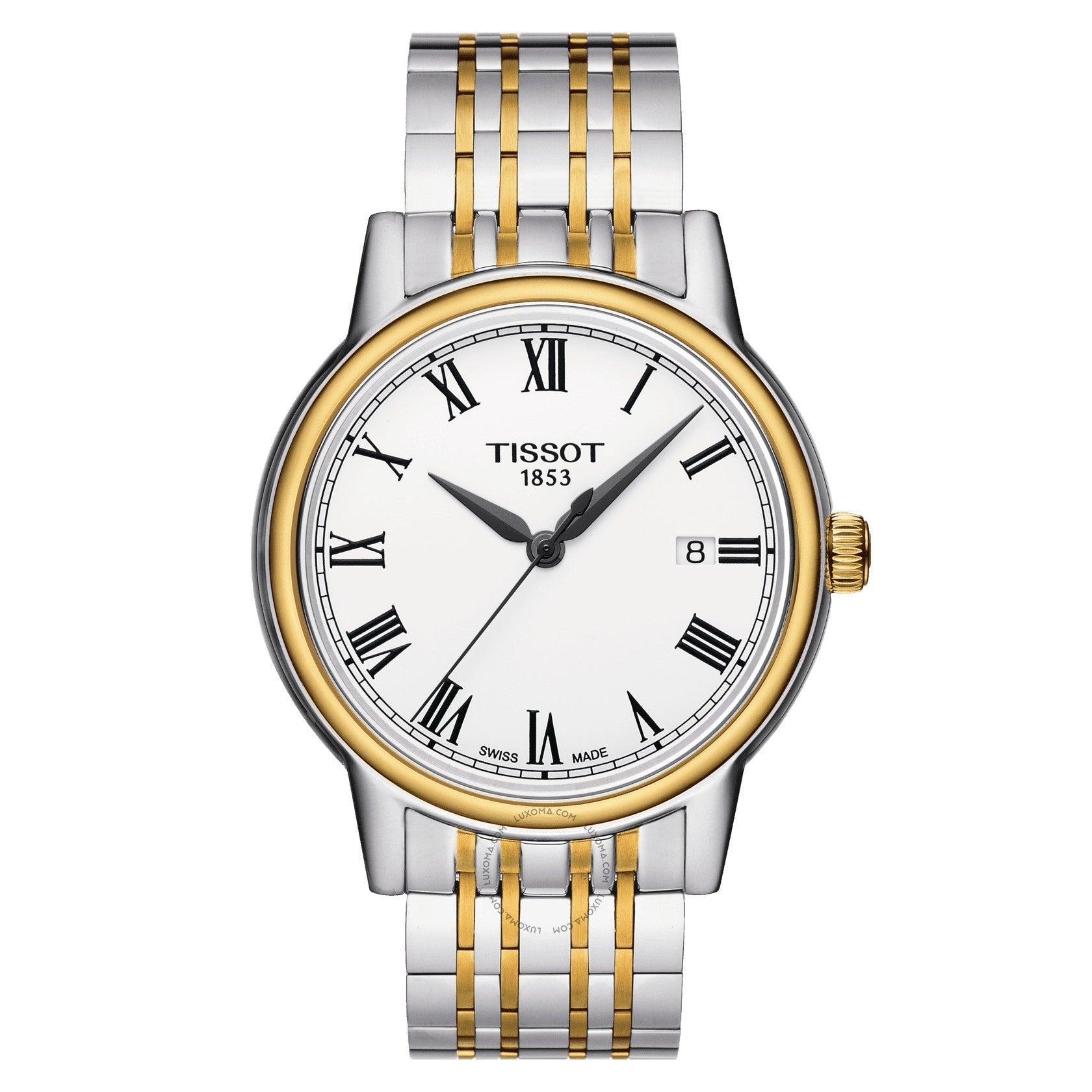 Tissot Carson Quartz White Dial Men's Watch T085.410.22.013.00