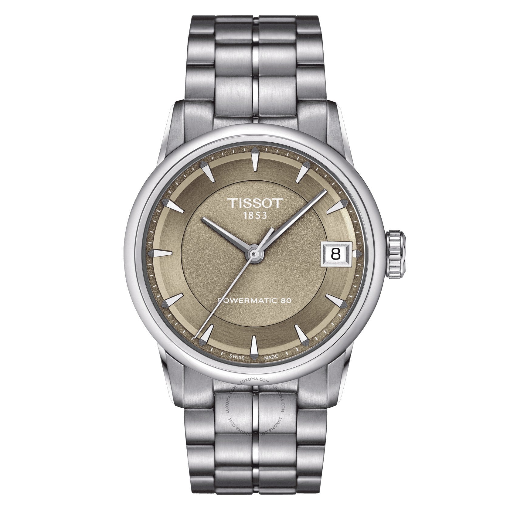 Tissot Luxury Automatic Automatic Bronze Dial Ladies Watch T086.207.11.301.00