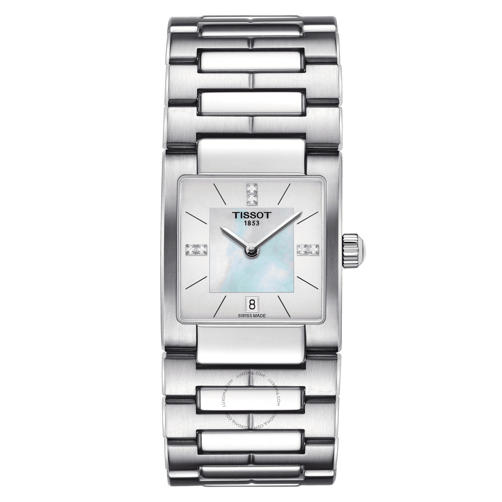 Tissot T02 Quartz White Mother of Pearl Dial Ladies Watch T090.310.11.116.00