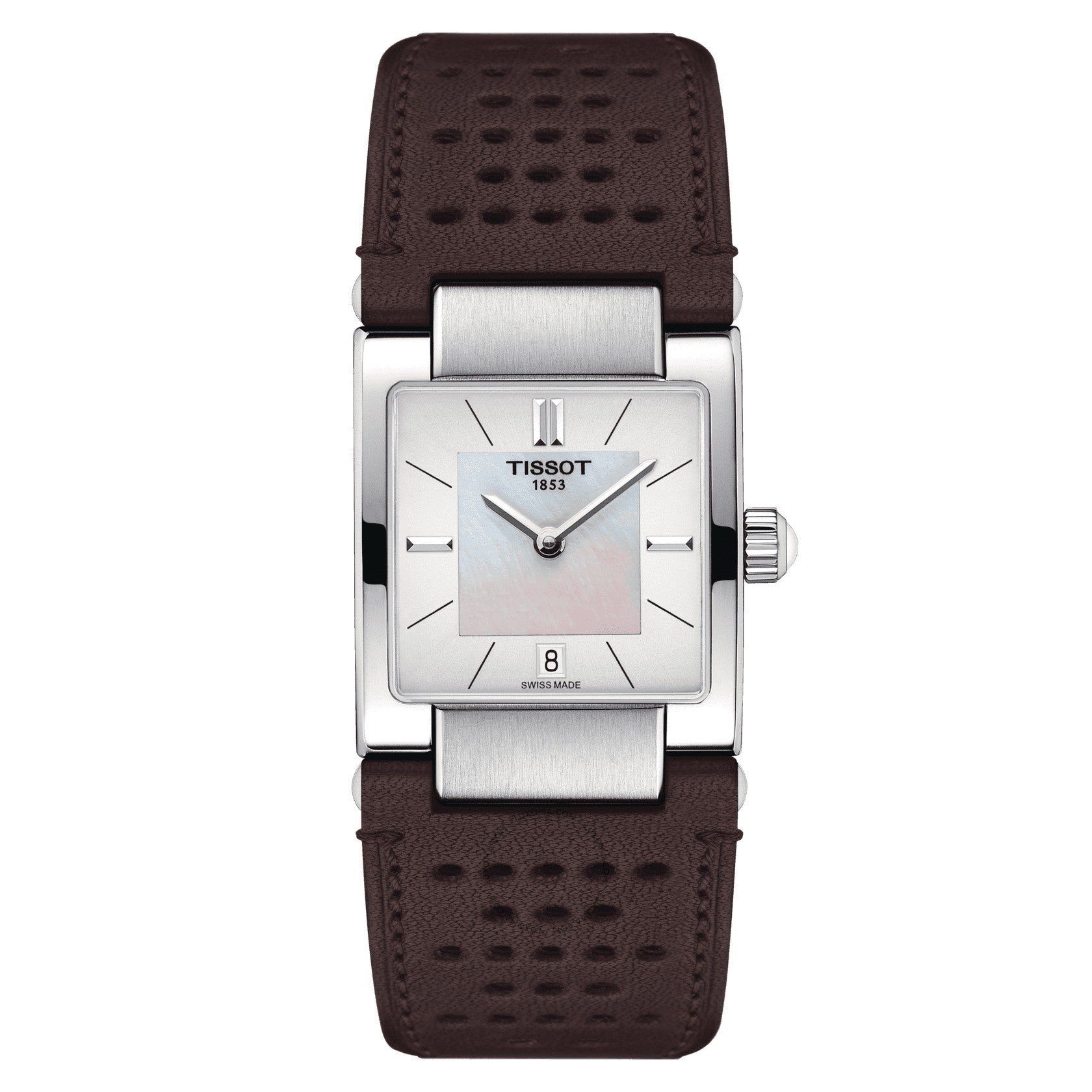 Tissot T02 Quartz White Mother of Pearl Dial Ladies Watch T090.310.16.111.00