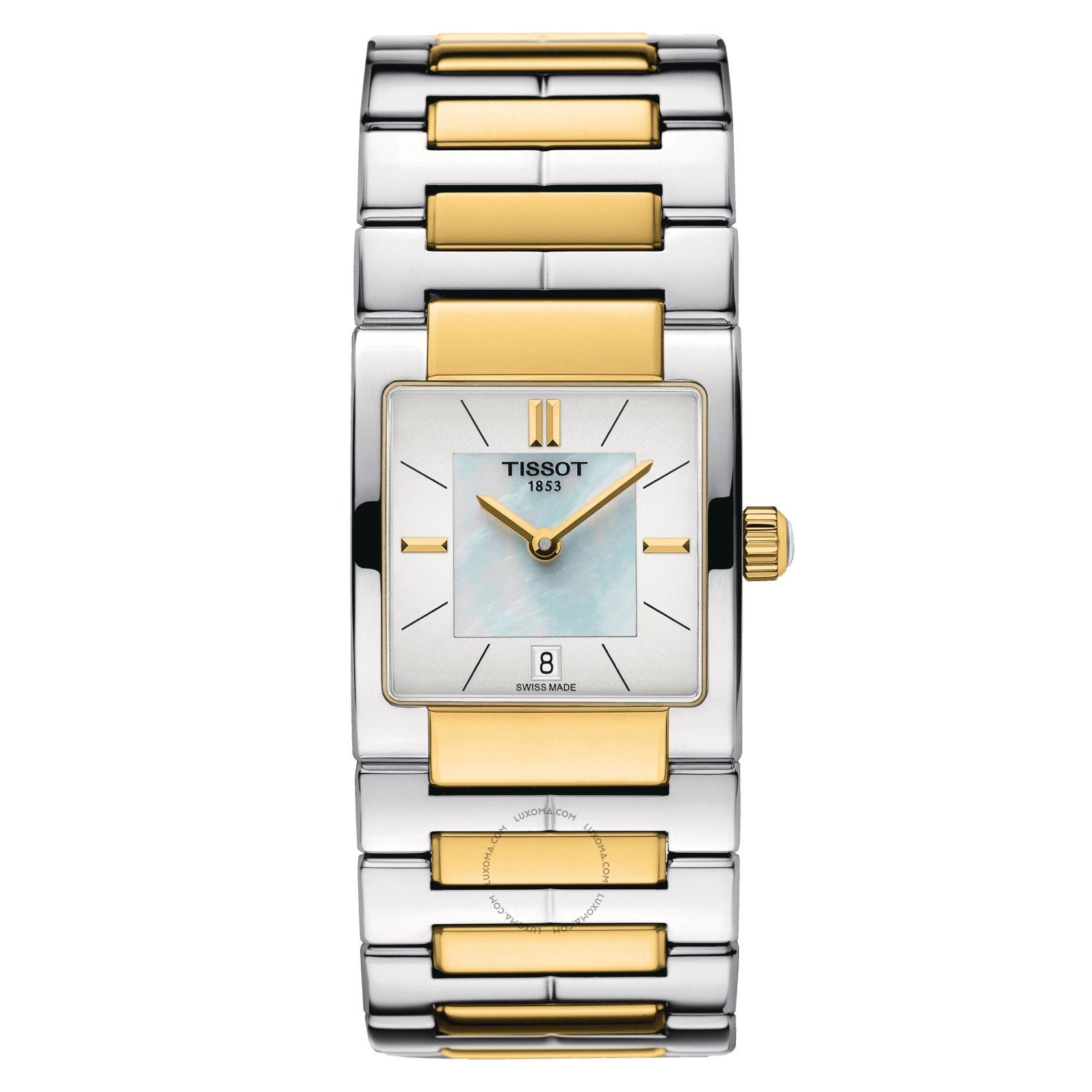 Tissot T2 Quartz White Dial Ladies Watch T090.310.22.111.00