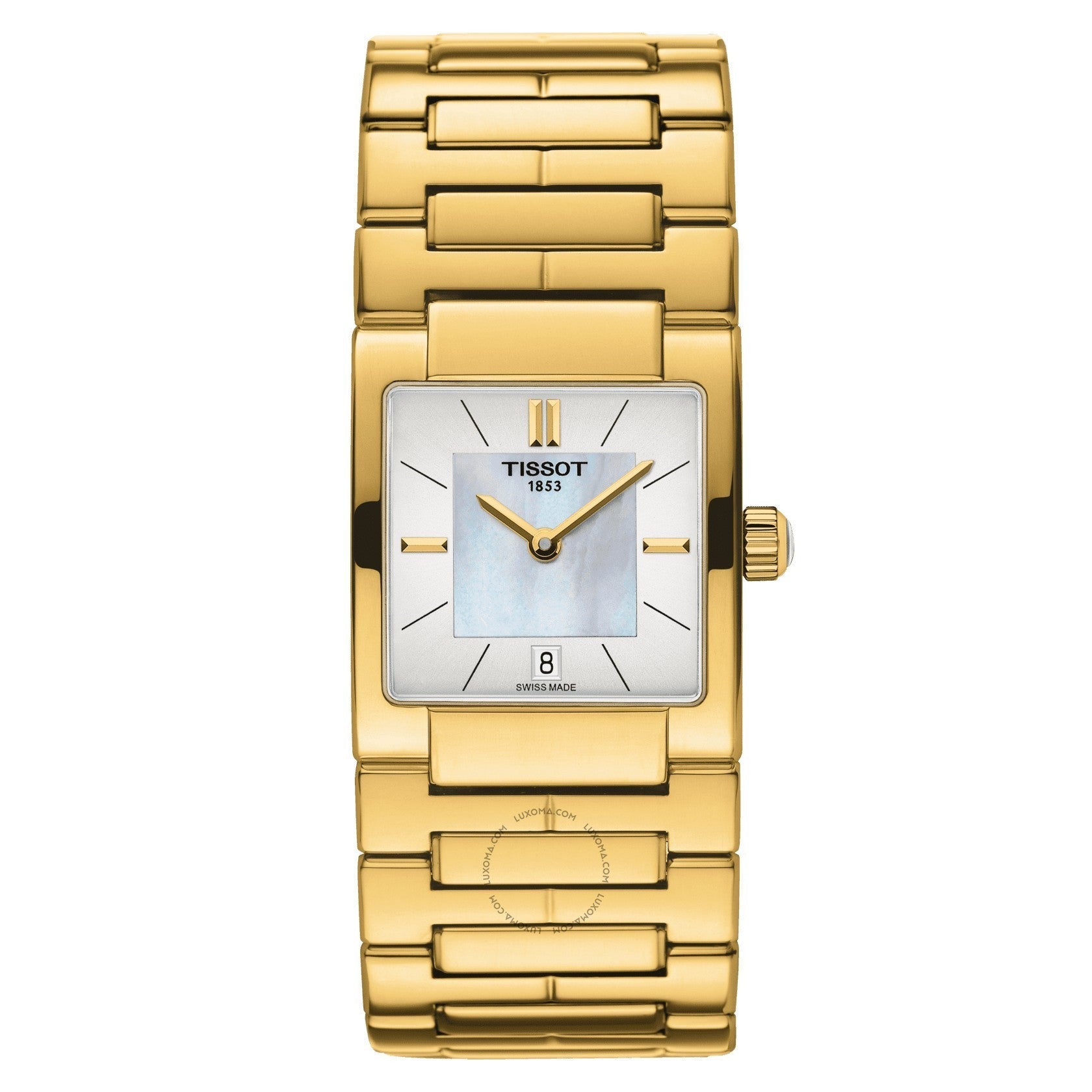 Tissot T-Trend Collection Quartz Mother of Pearl Dial Ladies Watch T090.310.33.111.00