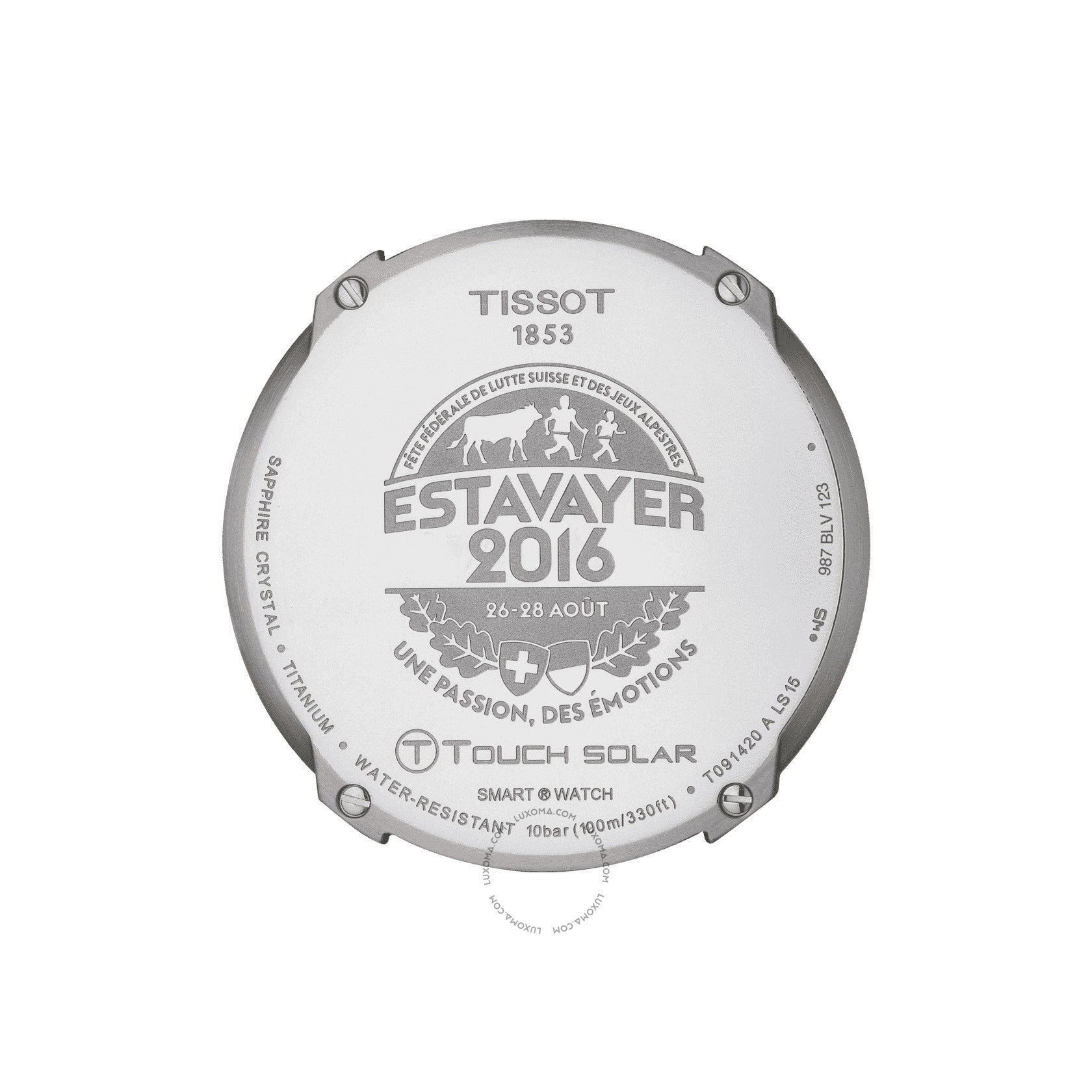 Tissot Tissot T-Touch Chronograph Black Dial Unisex Watch T091.420.46.051.02