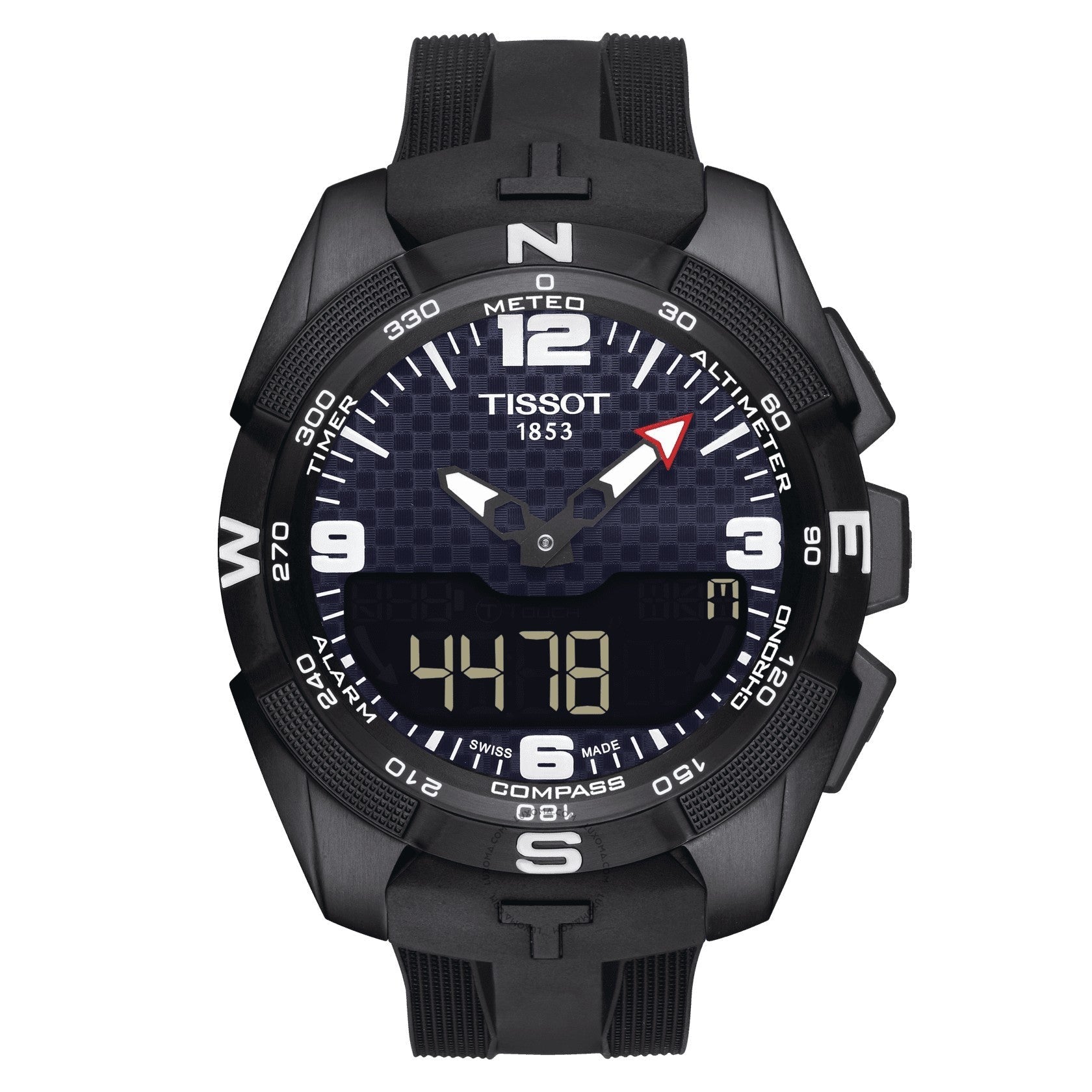 Tissot T-Touch Expert Solar Chronograph Black Dial Men's Watch T091.420.47.057.01