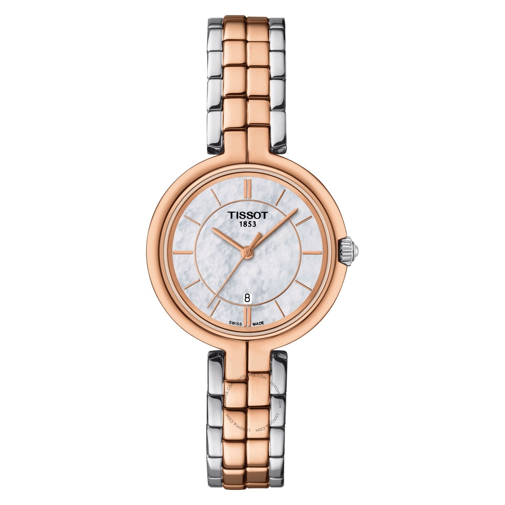 Tissot Flamingo Quartz Mother of Pearl Dial Ladies Watch T094.210.22.111.00