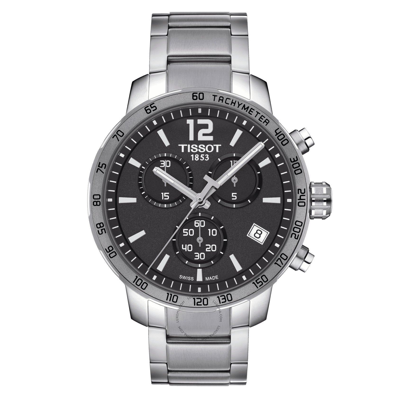 Tissot Quickster Chronograph Anthracite Dial Men's Watch T095.417.11.067.00