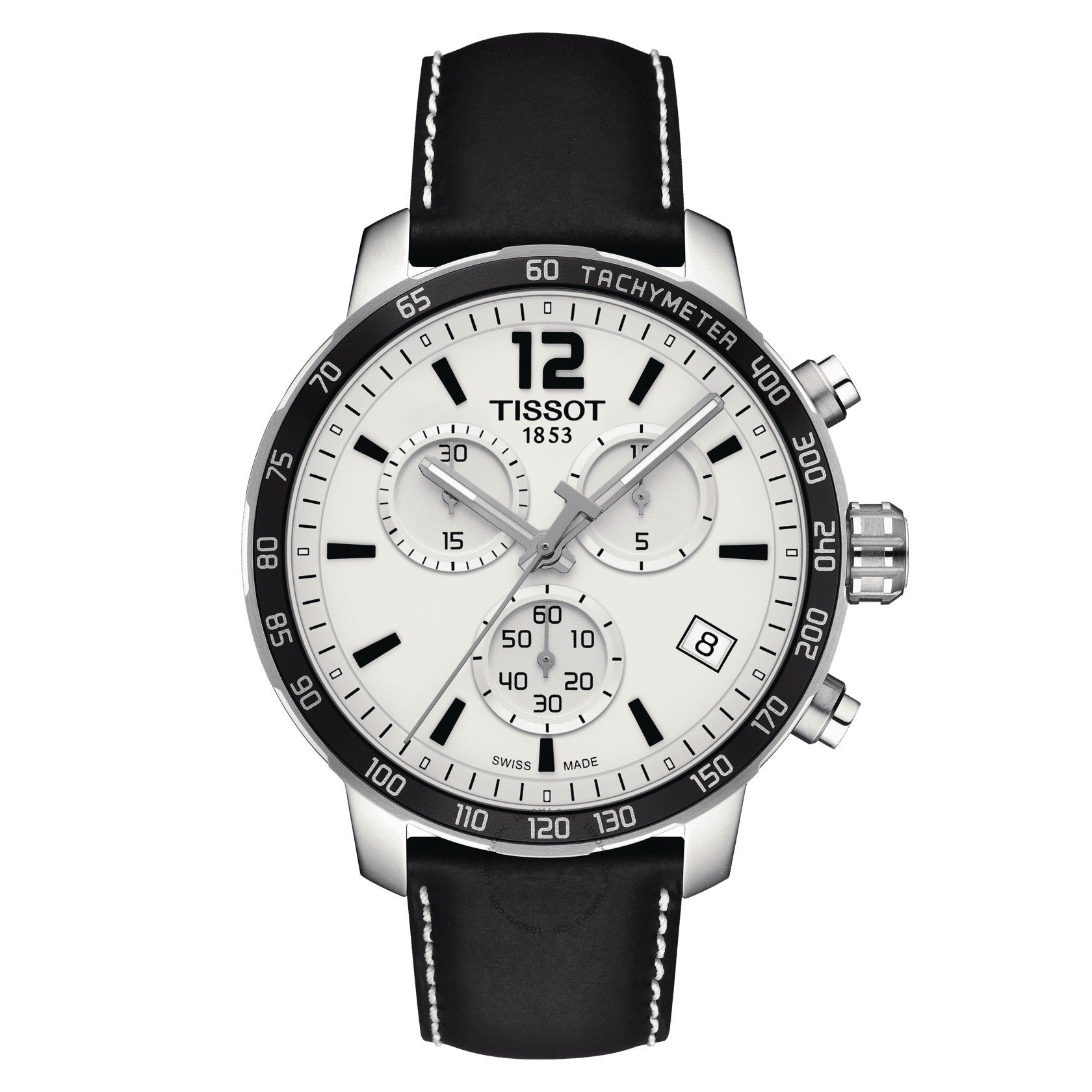 Tissot Quickster Chronograph White Dial Men's Watch T095.417.16.037.00