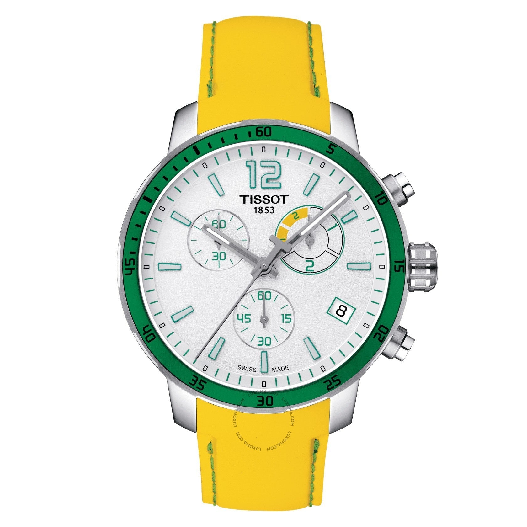 Tissot Quickster Chronograph White Dial Men's Watch T095.449.17.037.01