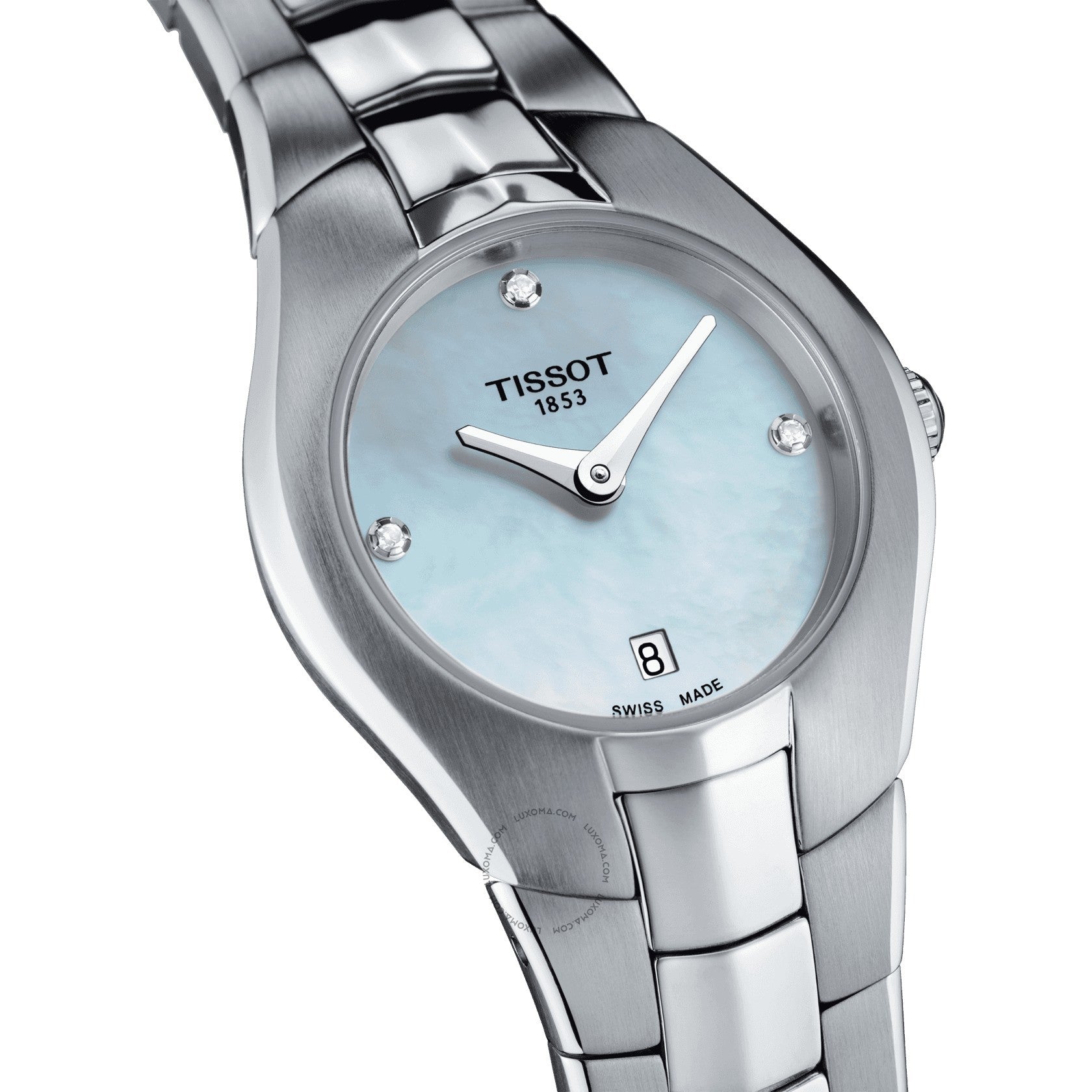 Tissot Tissot T-Round Quartz White Dial Ladies Watch T096.009.11.116.00