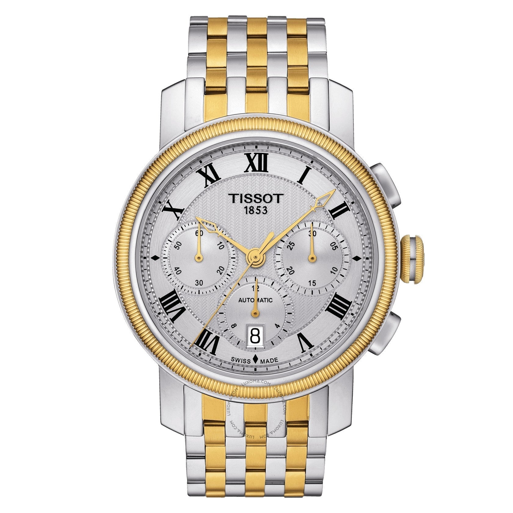 Tissot Bridgeport Chronograph Silver Dial Men's Watch T097.427.22.033.00