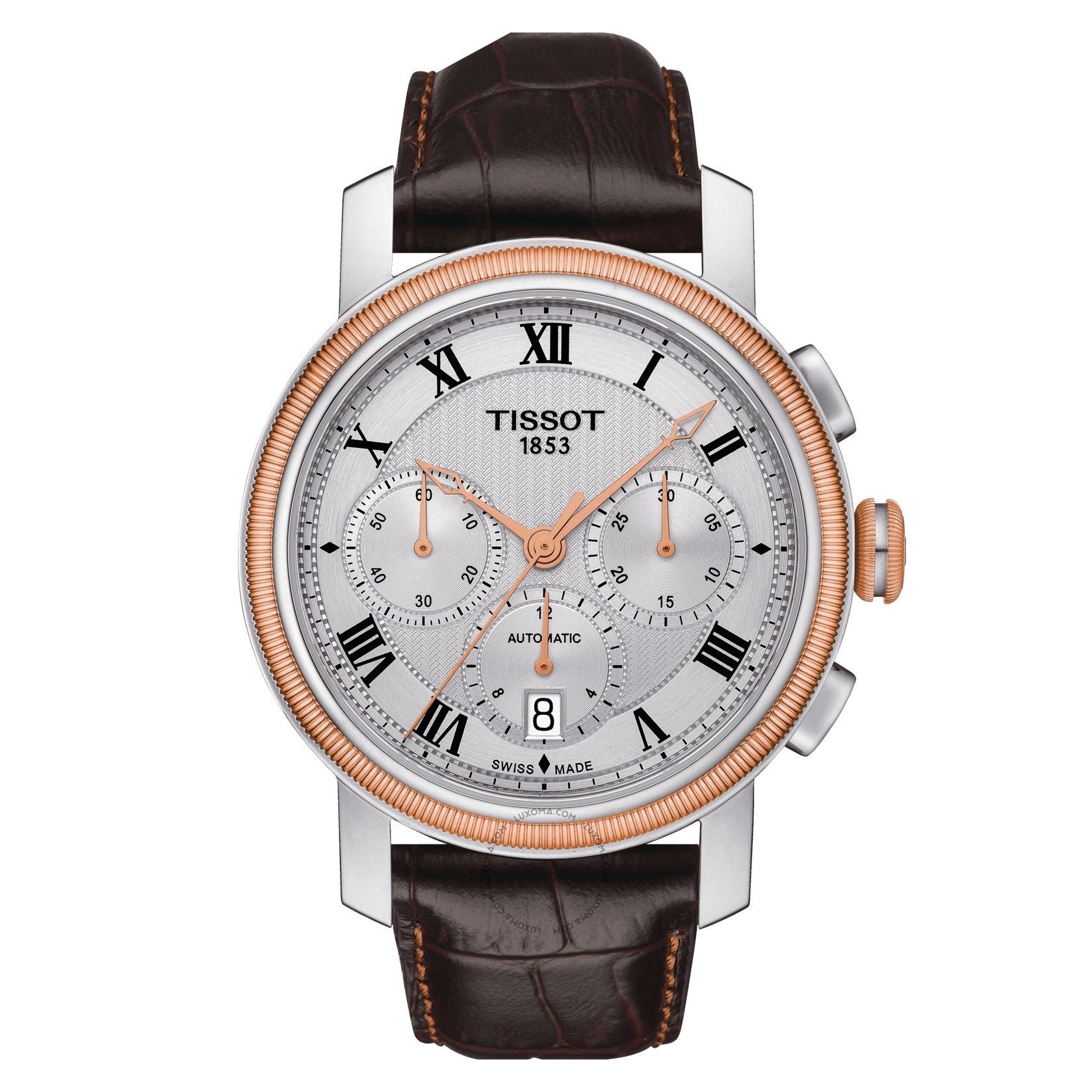 Tissot Bridgeport Chronograph Silver Dial Men's Watch T097.427.26.033.00