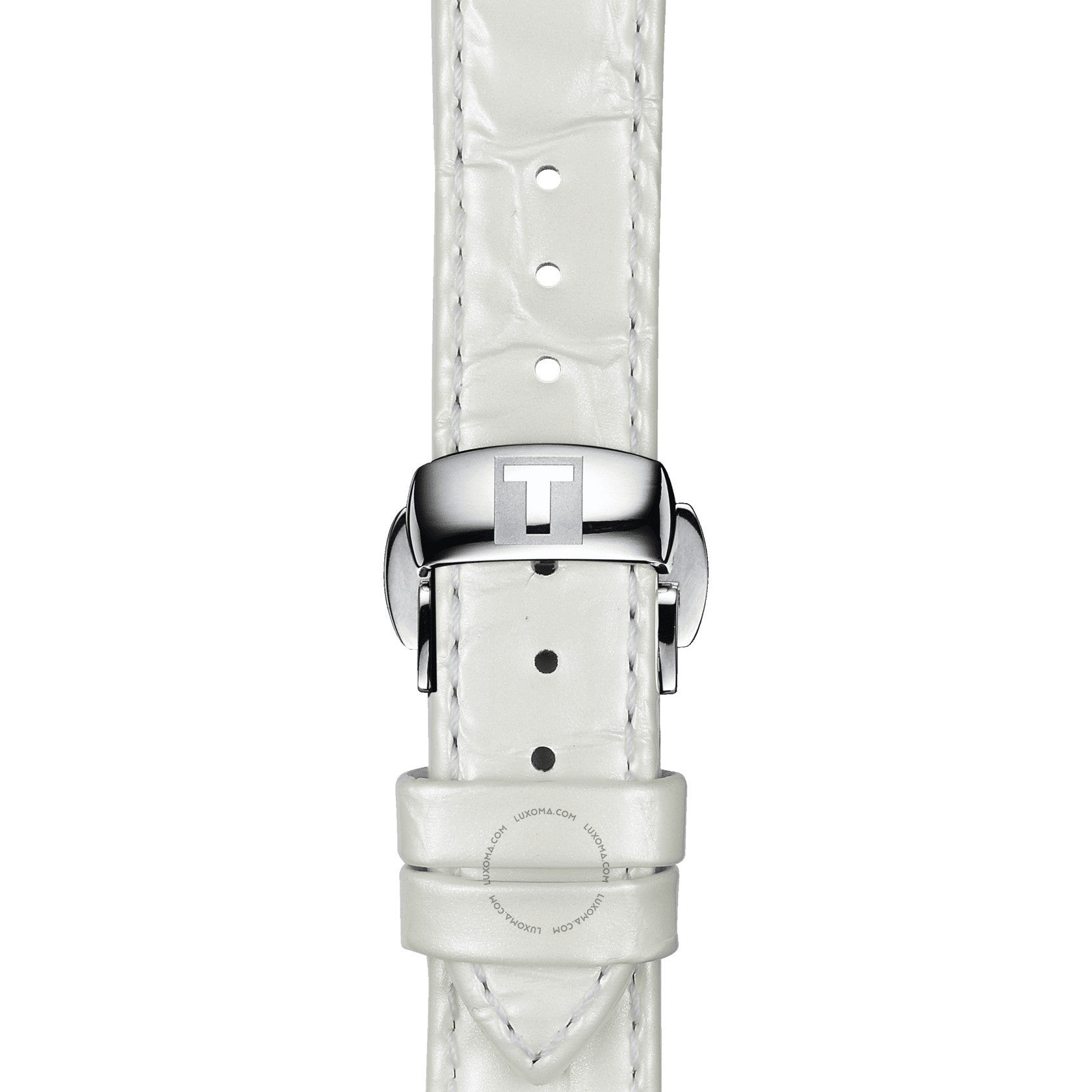Tissot Tissot Chemin Des Tourelles Automatic White Mother of Pearl Dial Ladies Watch T099.207.16.116.00