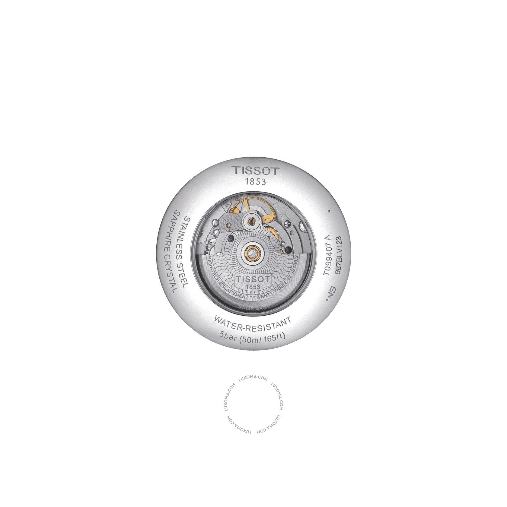 Tissot Tissot T-Classic Collection Automatic Silver Dial Men's Watch T099.407.11.037.00