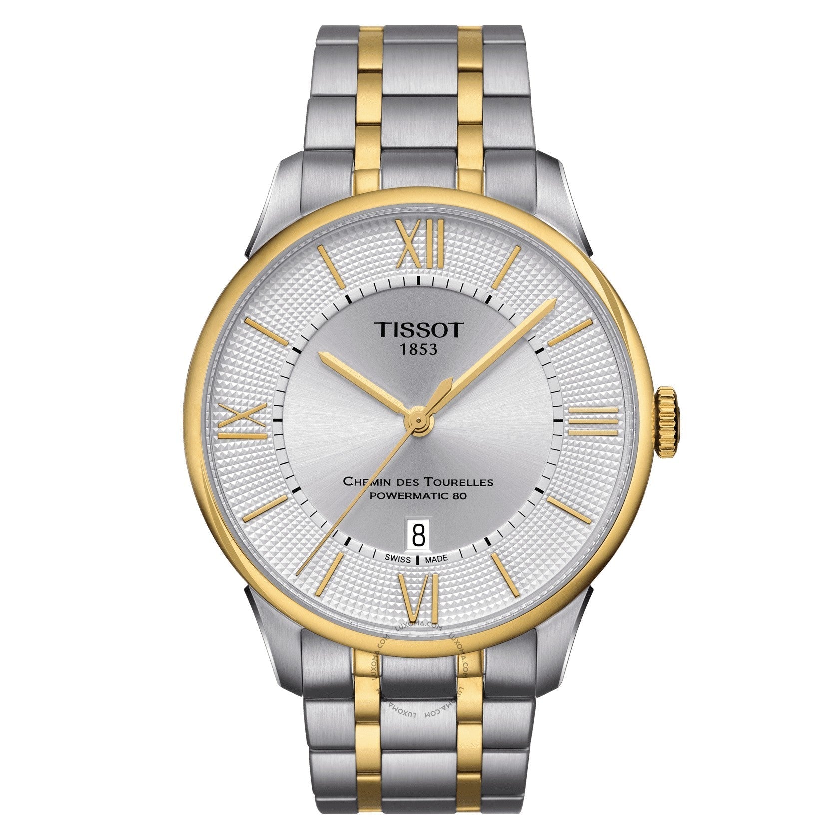 Tissot Chemin Des Tourelles Automatic Silver Dial Men's Watch T099.407.22.038.00