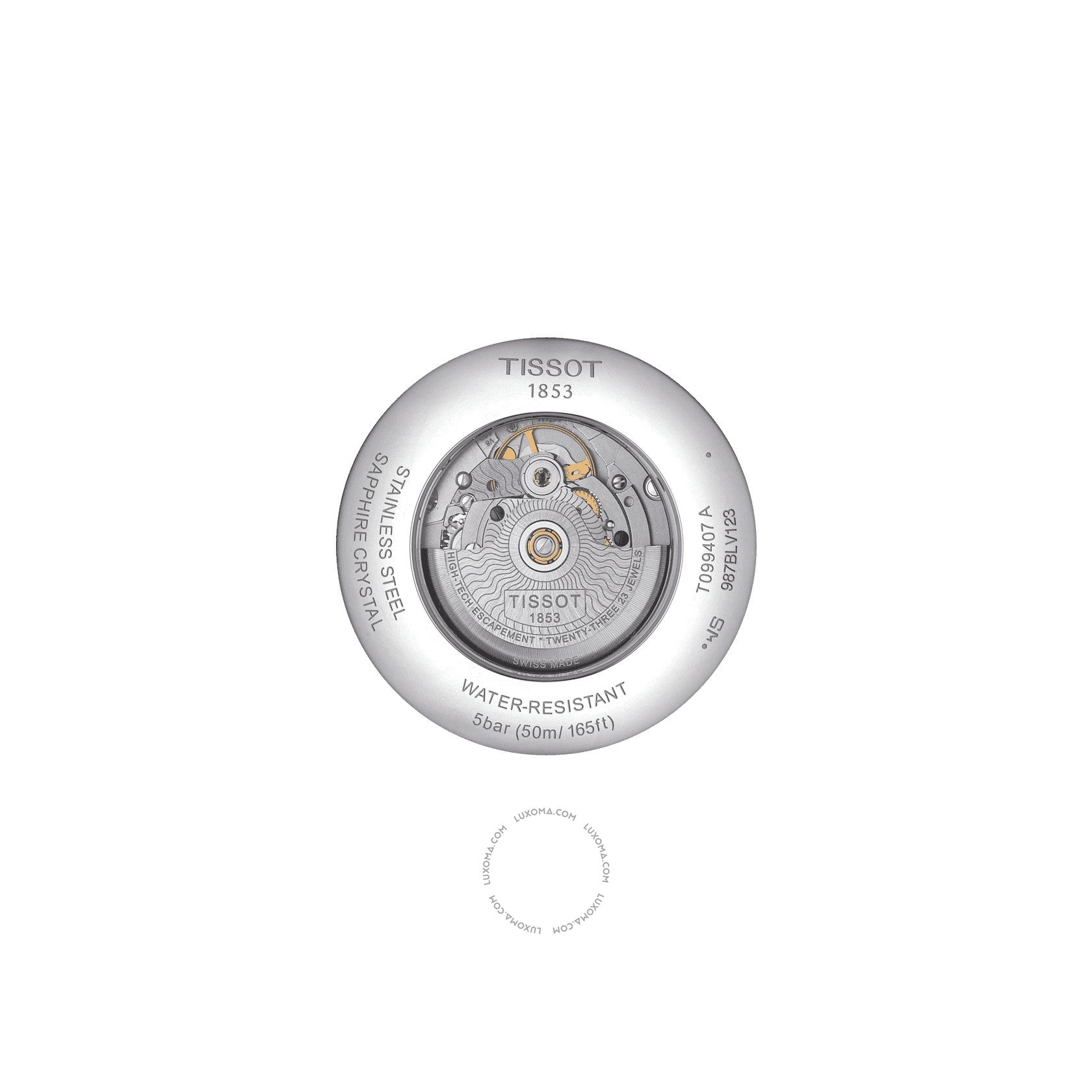 Tissot Tissot Chemin Des Tourelles Automatic Silver Dial Men's Watch T099.407.22.038.00