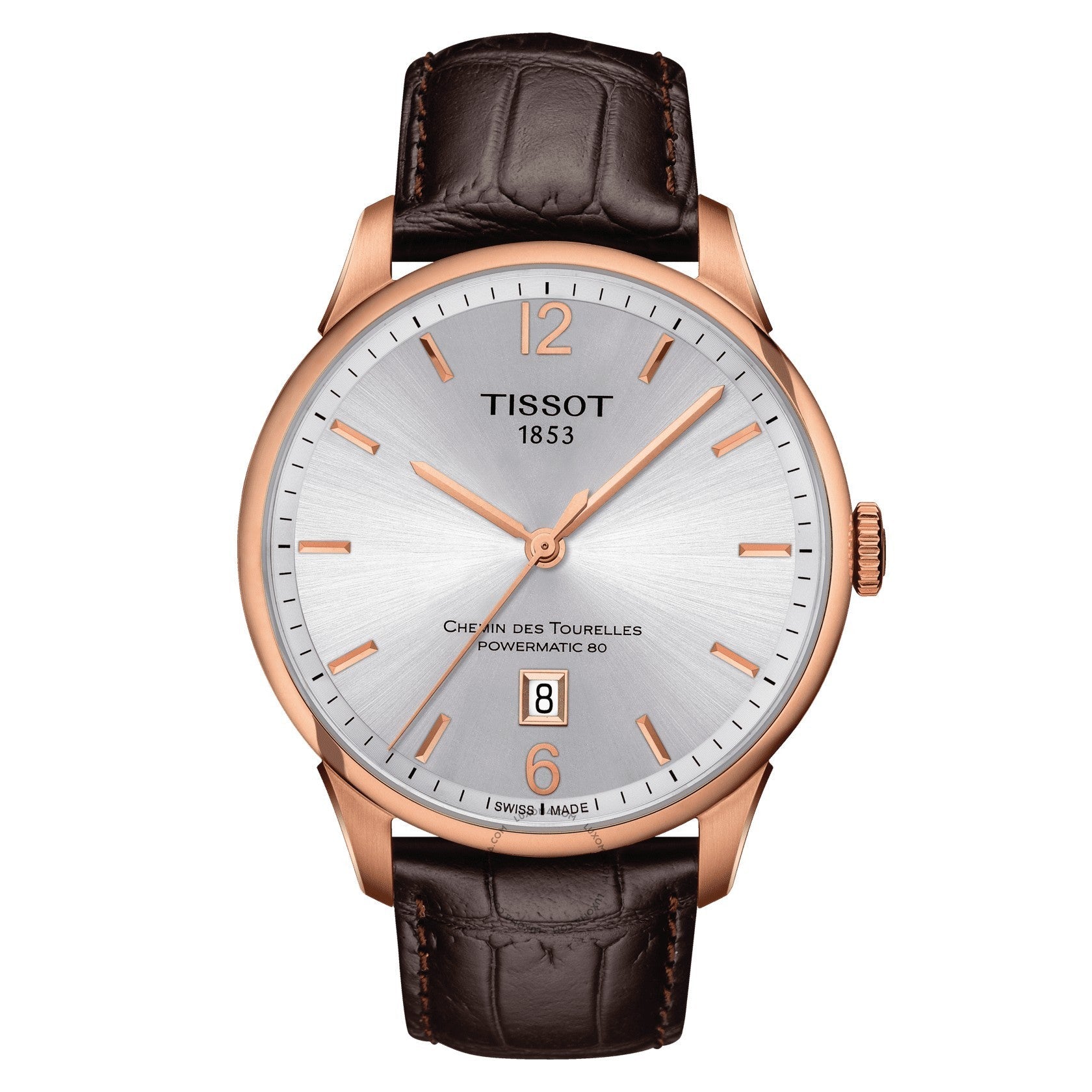 Tissot Chemin Des Tourelles Automatic Silver Dial Men's Watch T099.407.36.037.00