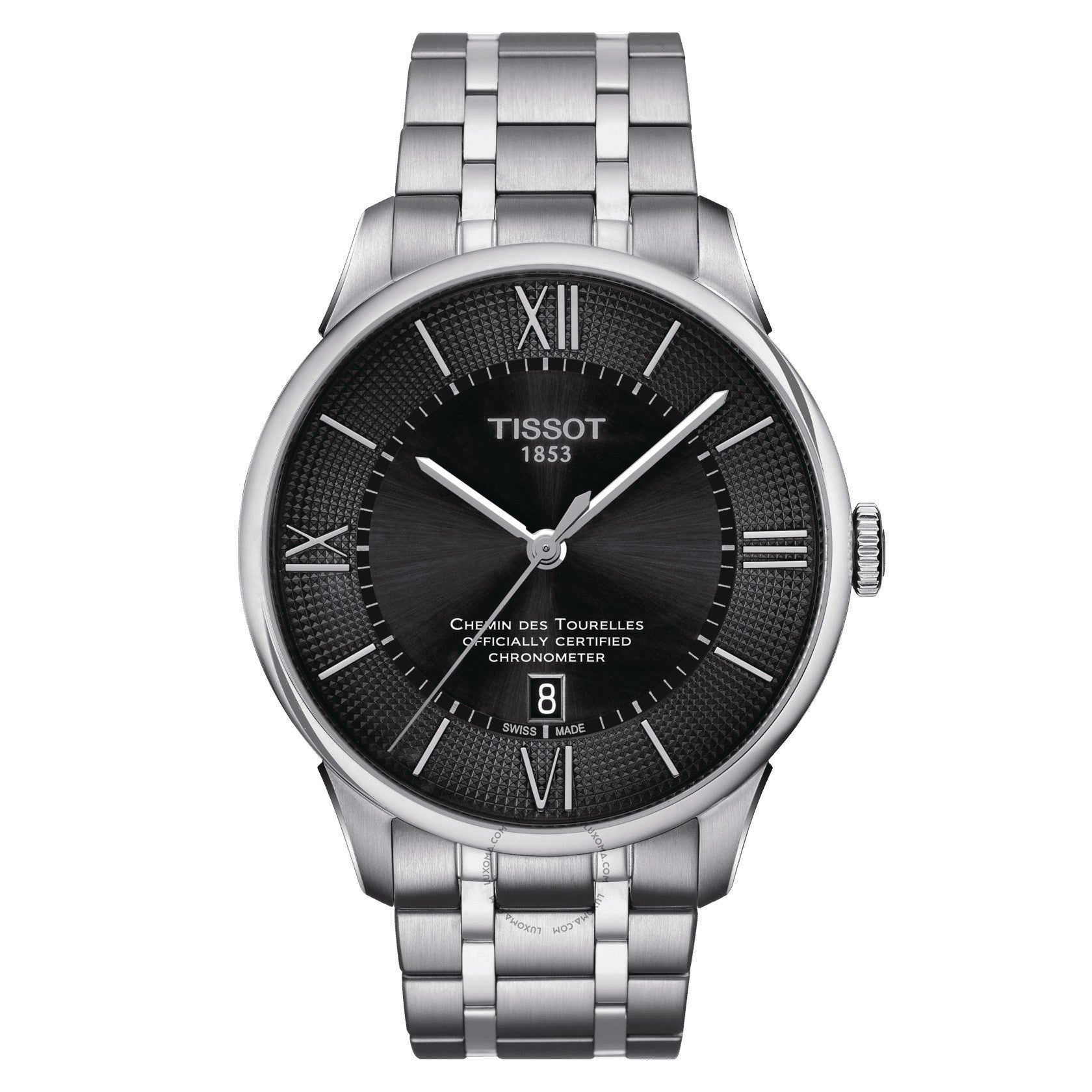 Tissot Chemin Des Tourelles Automatic Black Dial Men's Watch T099.408.11.058.00