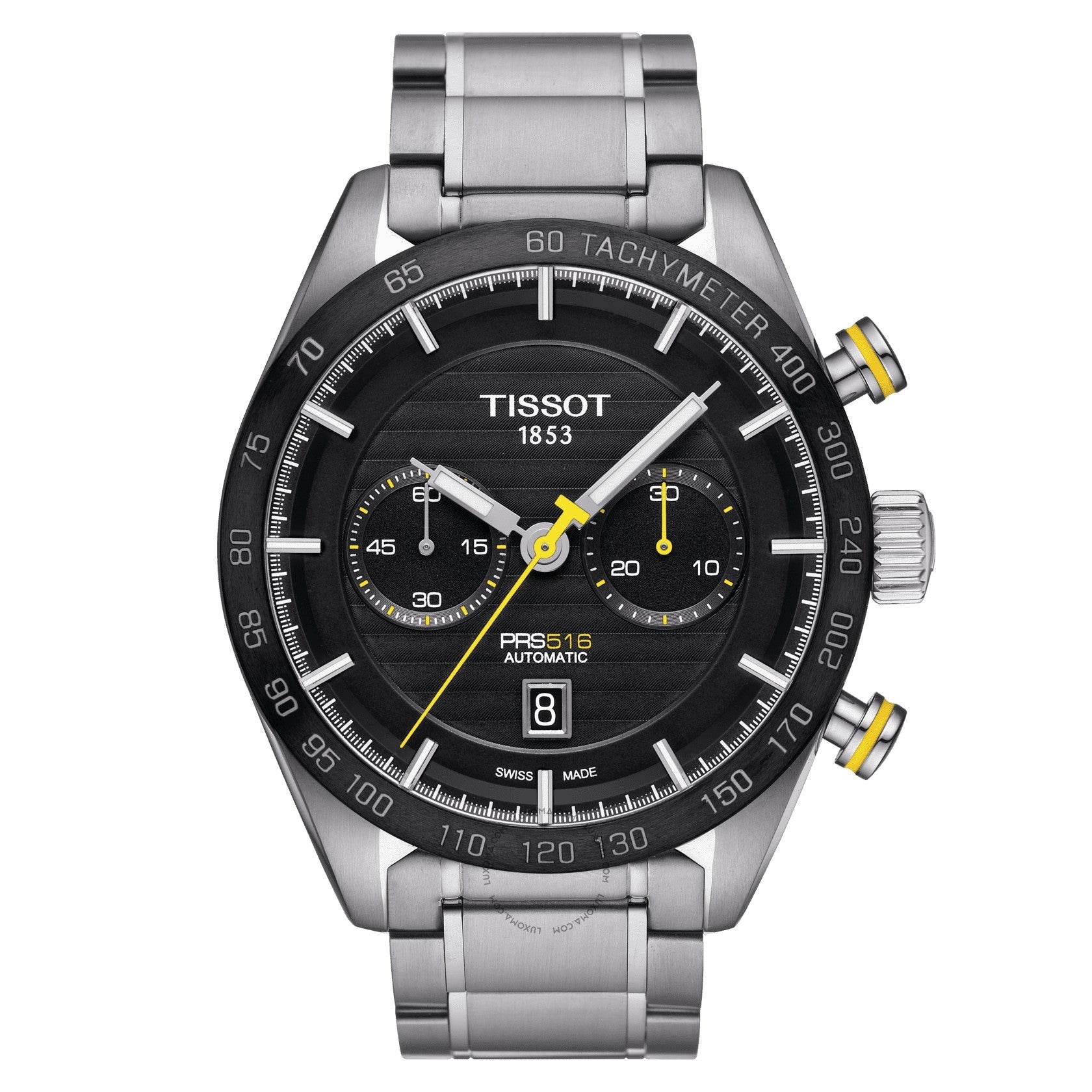 Tissot PRS 516 Chronograph Black Dial Men's Watch T100.427.11.051.00