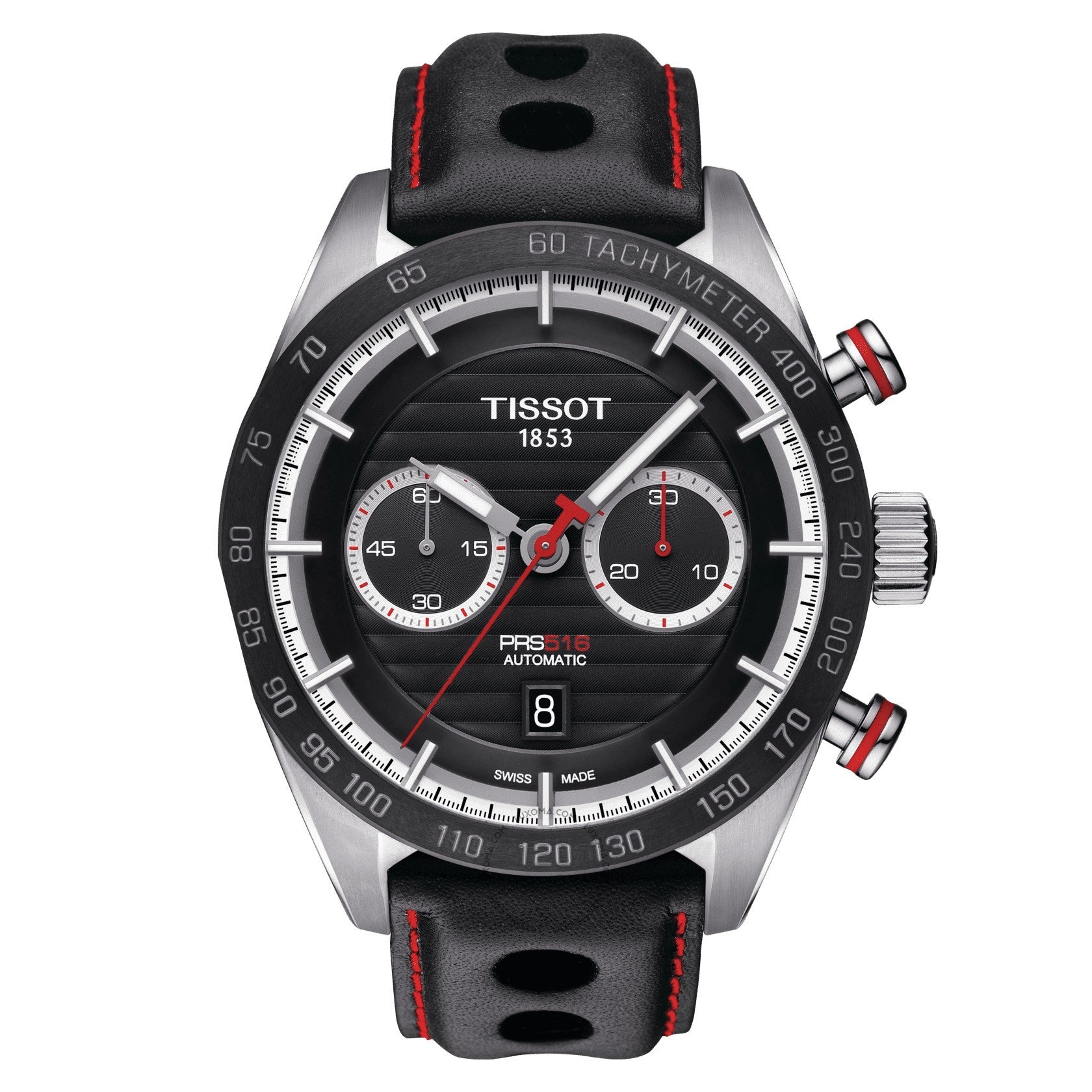 Tissot PRS 516 Chronograph Black Dial Men's Watch T100.427.16.051.00