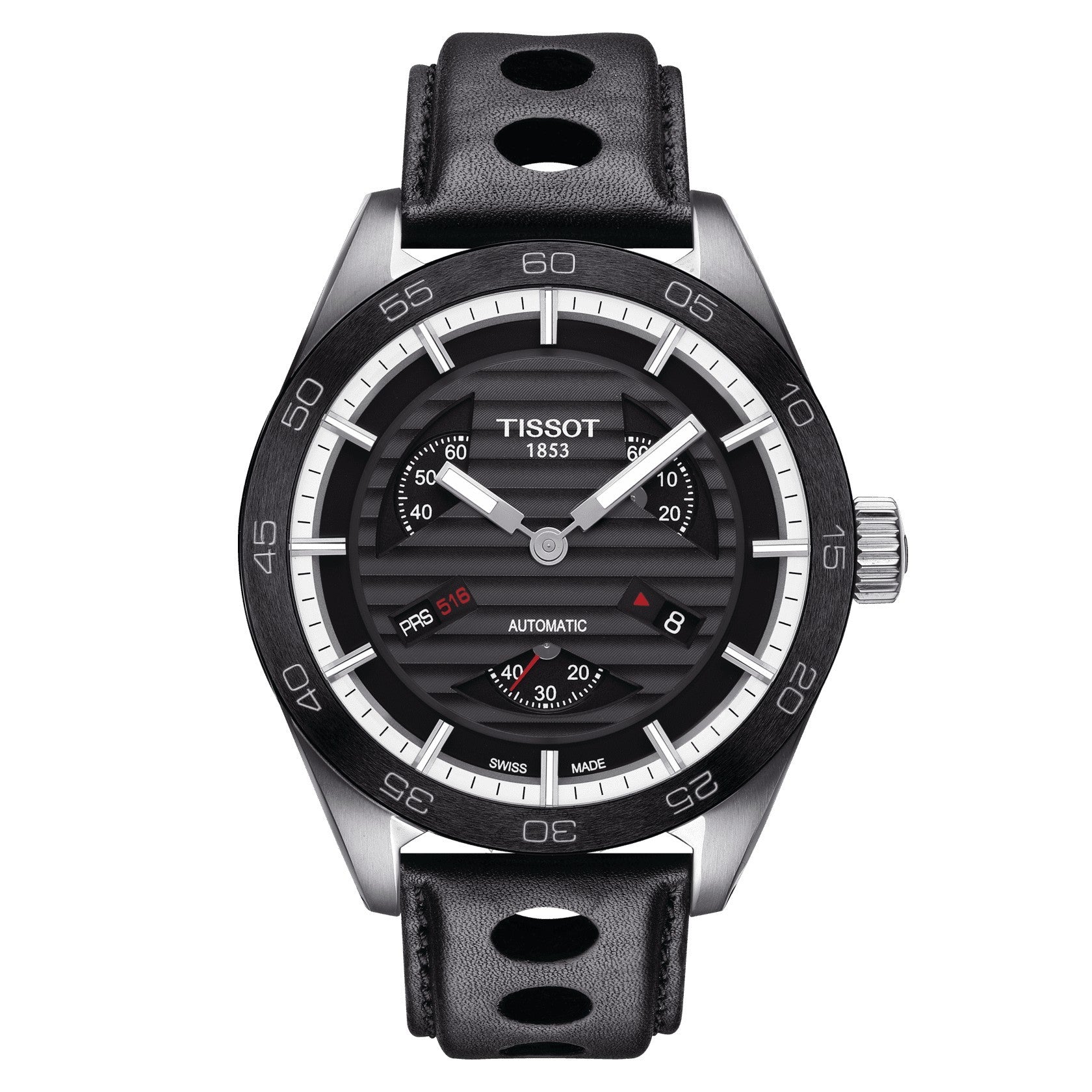 Tissot PRS 516 Automatic Black Dial Men's Watch T100.428.16.051.00