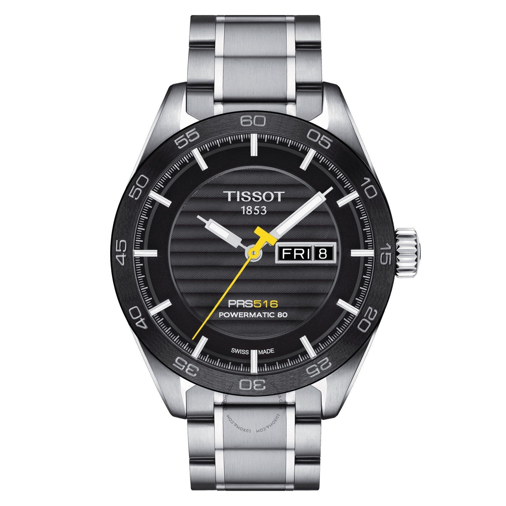 Tissot PRS 516 Automatic Black Dial Men's Watch T100.430.11.051.00