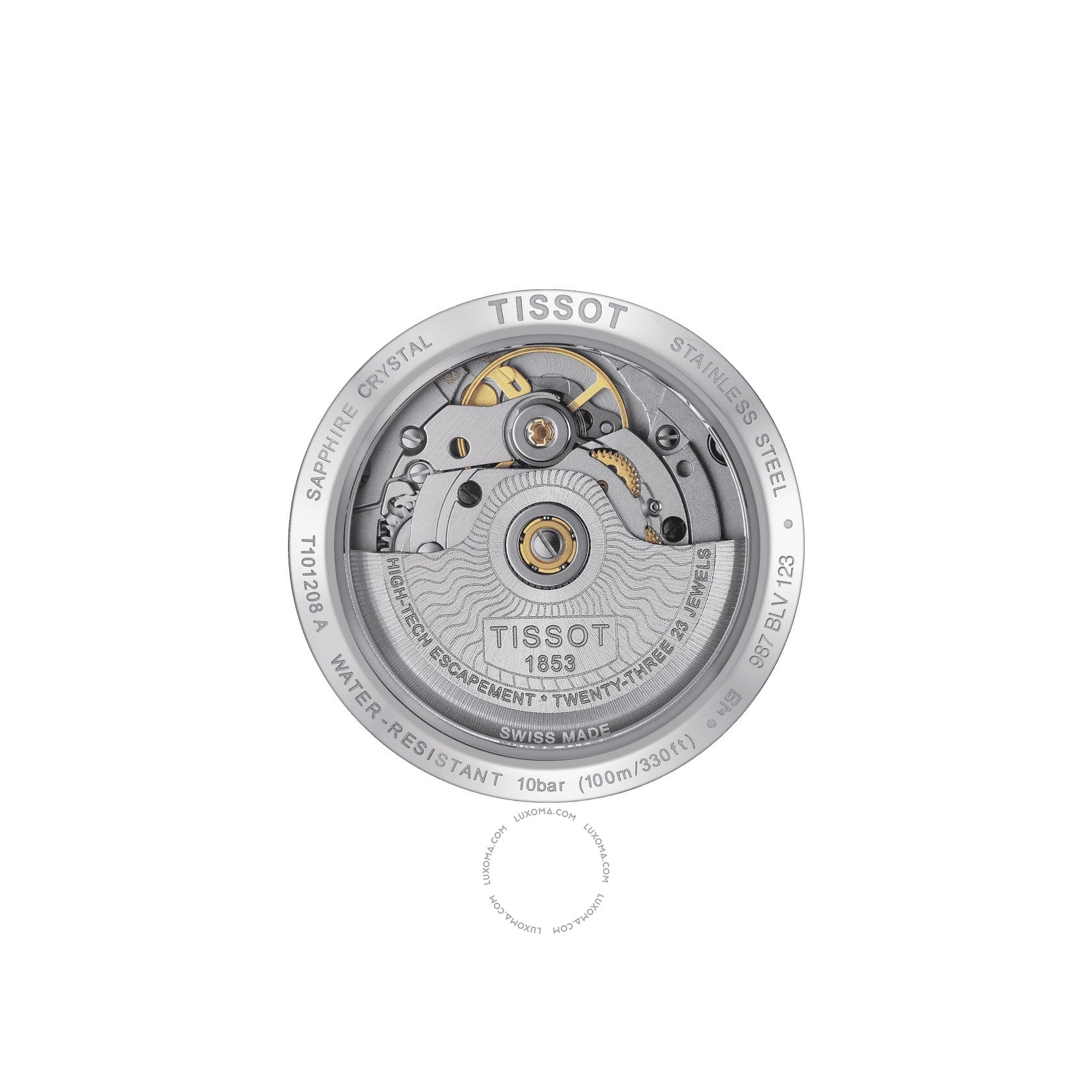 Tissot Tissot PR 100 Automatic Mother Of Pearl Dial Ladies Watch T101.208.11.111.00