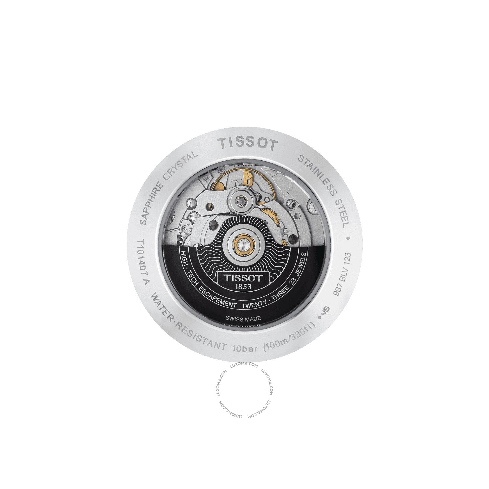 Tissot Tissot PR 100 Automatic Silver Dial Men's Watch T101.407.11.031.00