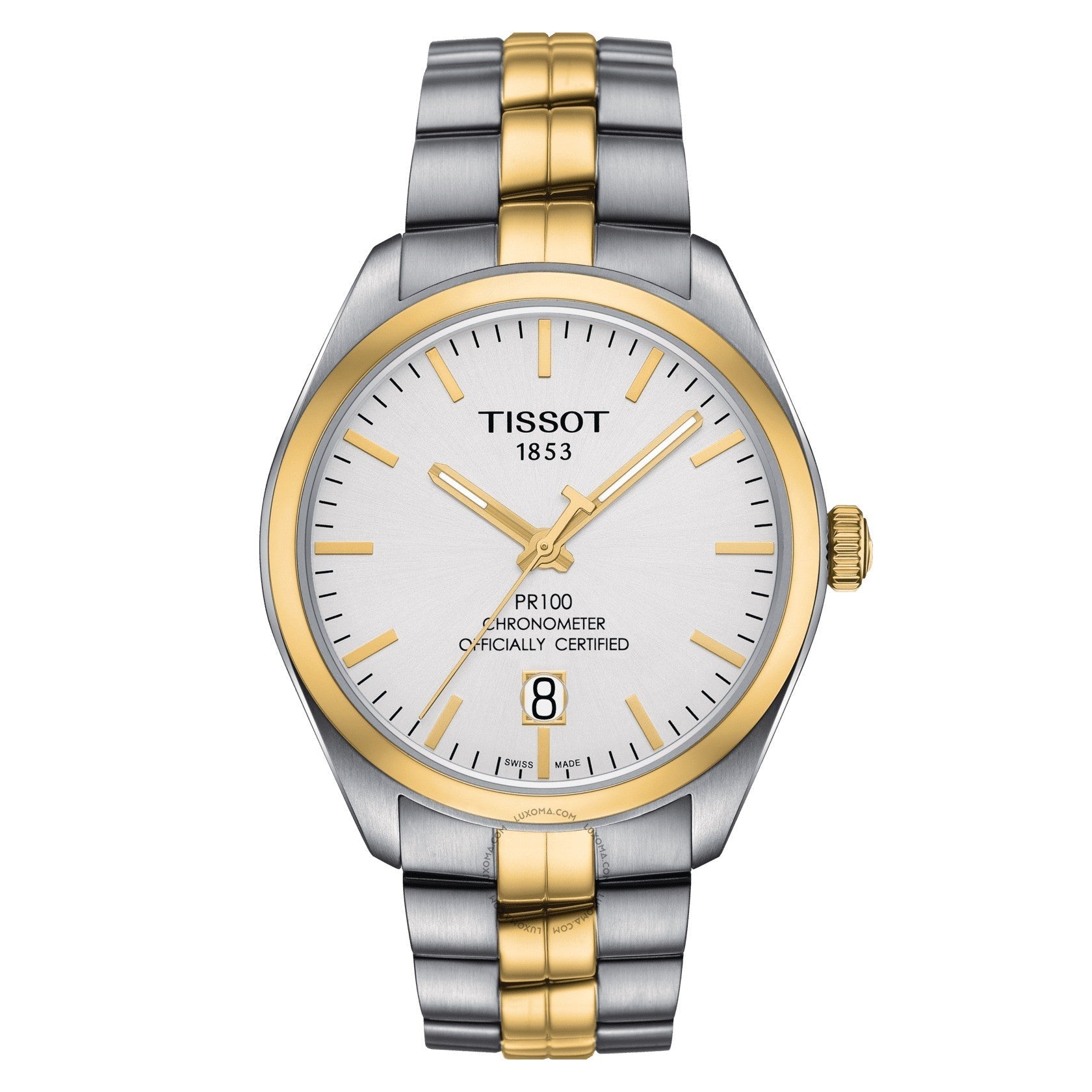 Tissot PR 100 Automatic Silver Dial Men's Watch T101.408.22.031.00