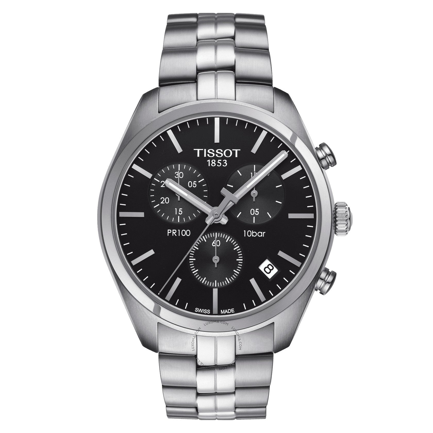 Tissot T-C Chronograph Black Dial Men's Watch T101.417.11.051.00
