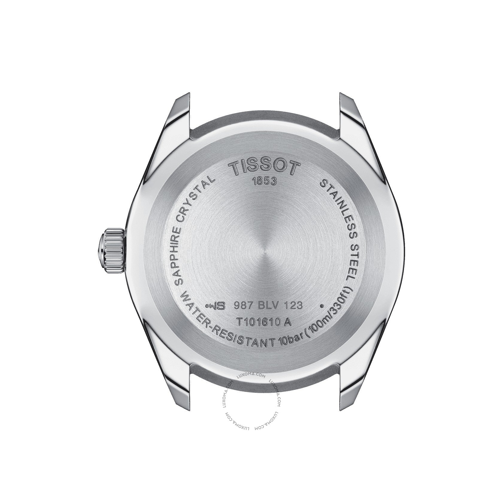 Tissot Tissot T-Classic Quartz Black Dial Men's Watch T101.610.11.051.00