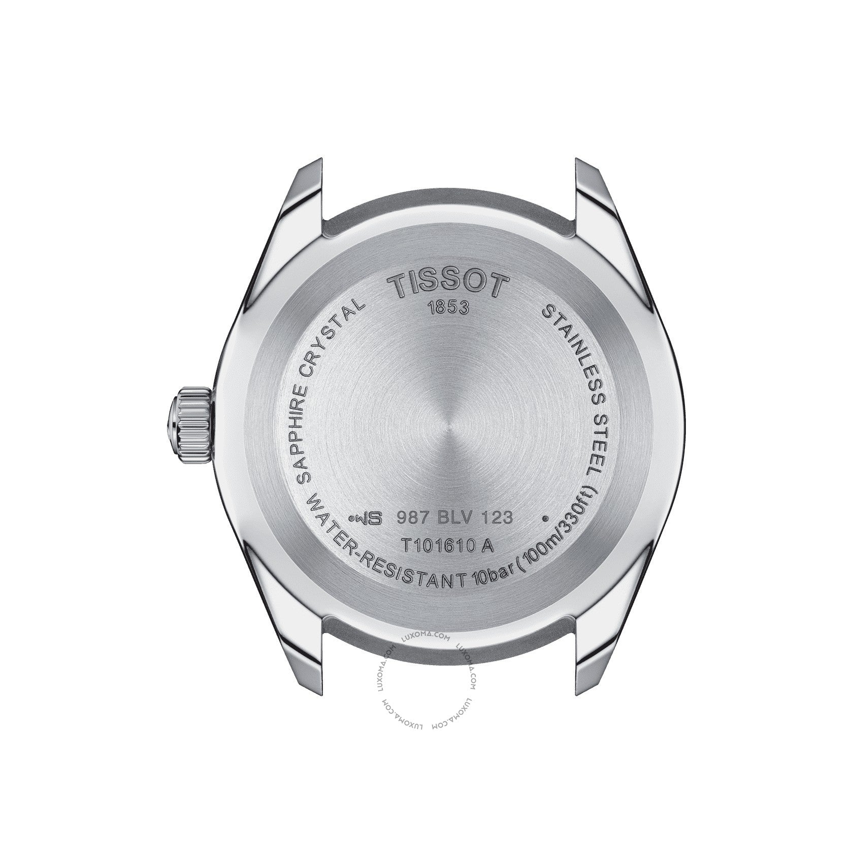 Tissot Tissot T-Classic Quartz Black Dial Men's Watch T101.610.16.051.00