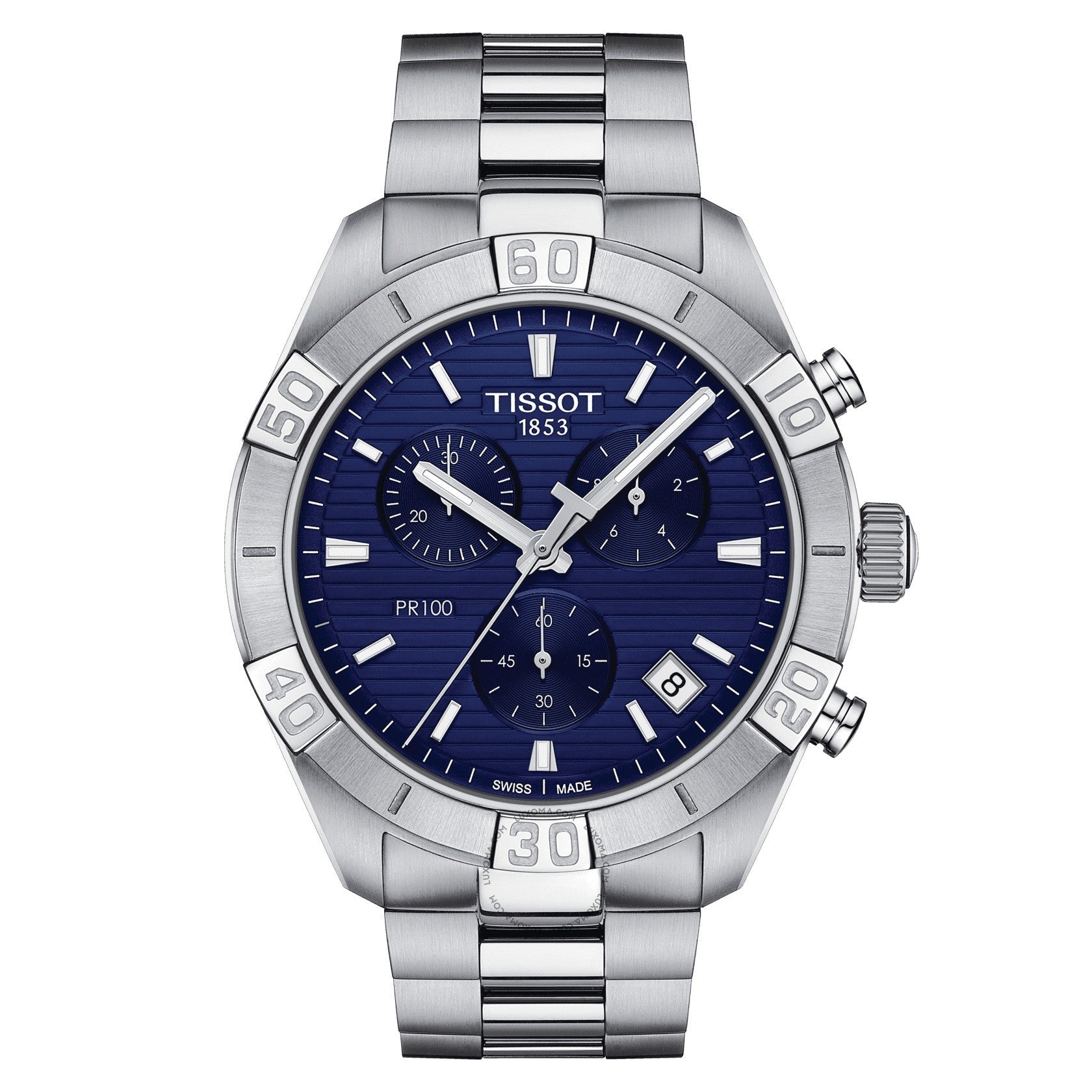 Tissot T-Classic Chronograph Blue Dial Men's Watch T101.617.11.041.00