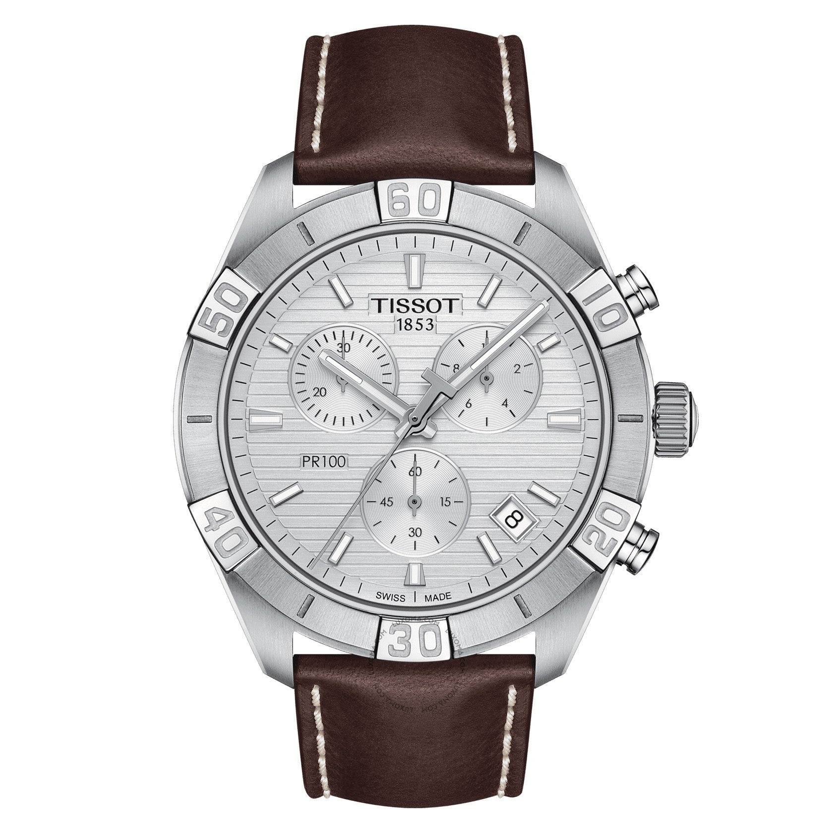 Tissot T-Classic Chronograph Silver Dial Men's Watch T101.617.16.031.00
