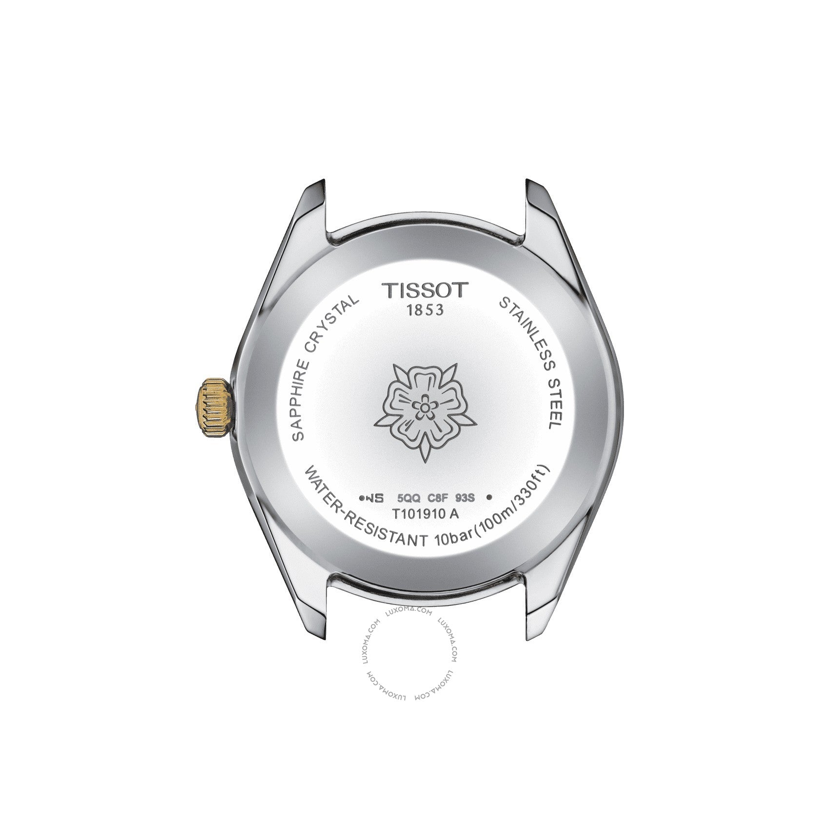 Tissot Tissot T-Classic Quartz White Mother-of-Pearl Dial Ladies Watch T101.910.22.111.00