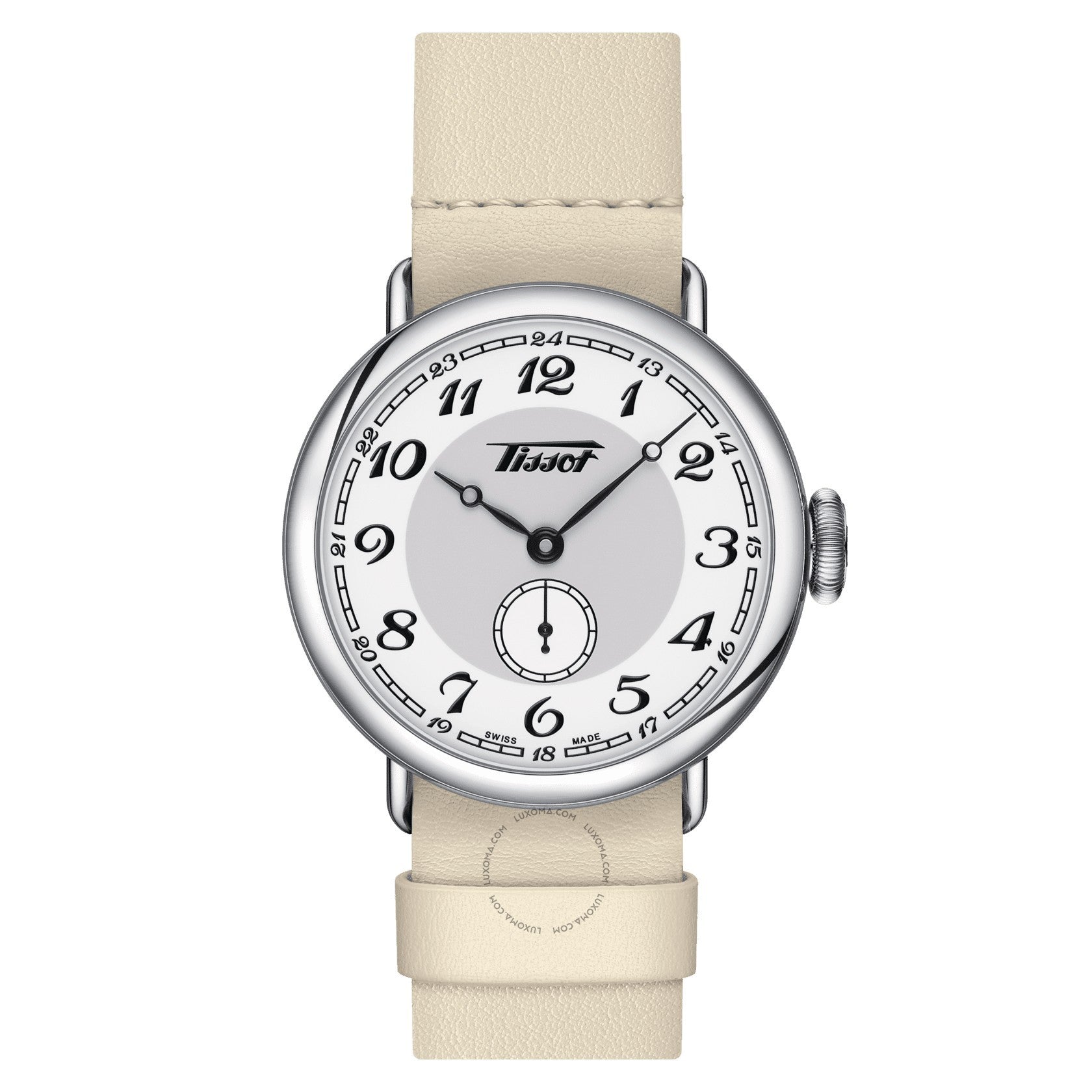 Tissot Heritage 1936 Automatic White Dial Ladies Watch T104.228.16.012.00