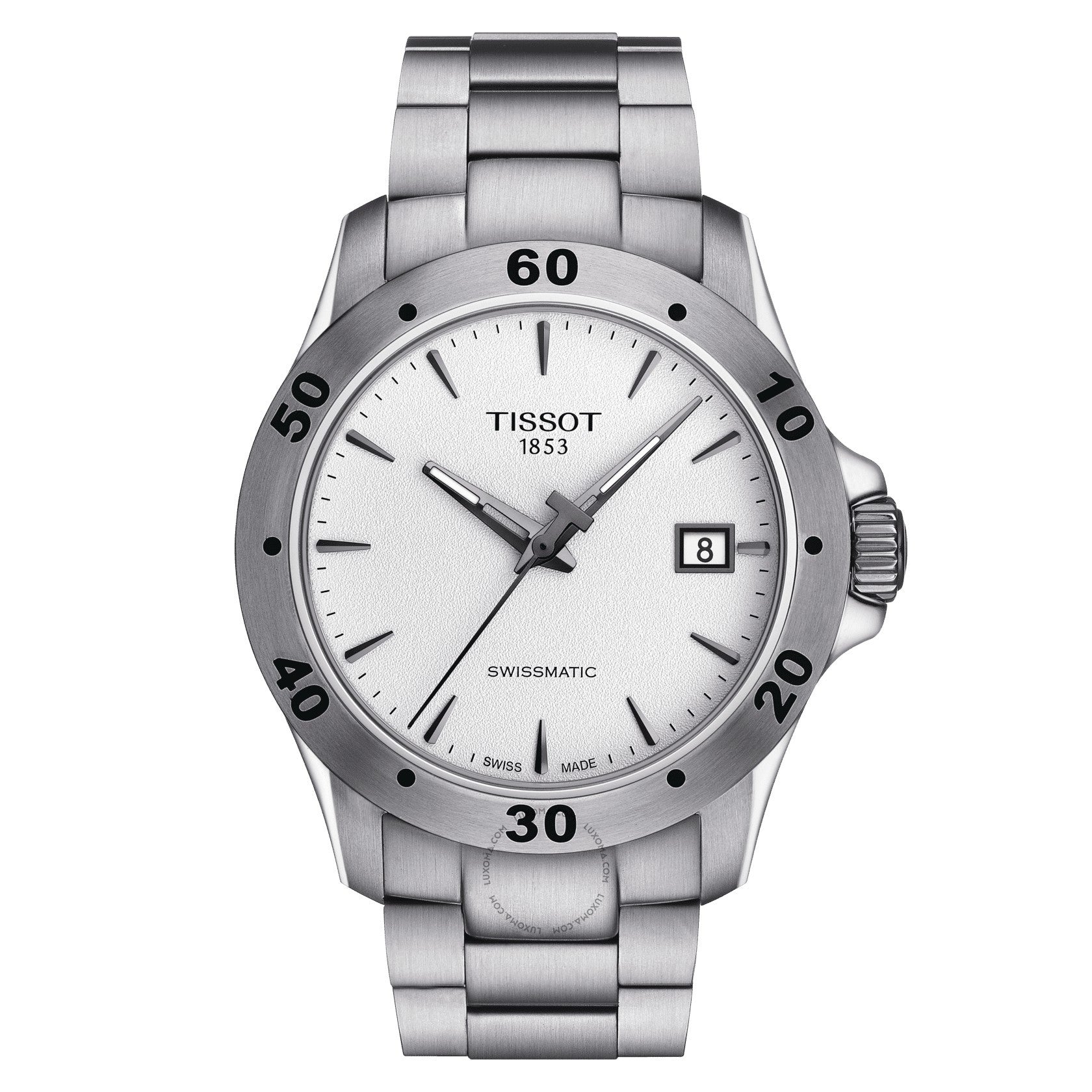 Tissot V8 Automatic Silver Dial Men's Watch T106.407.11.031.01