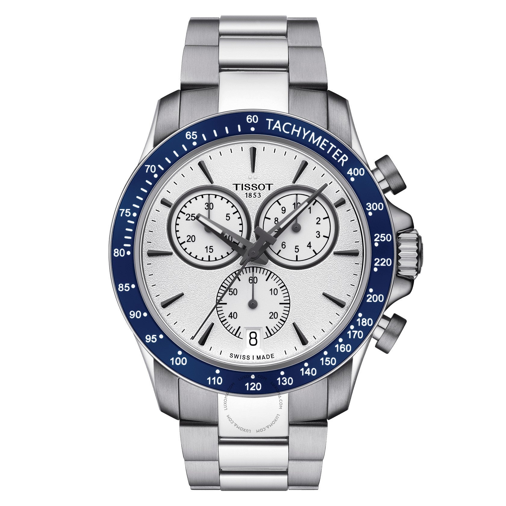 Tissot T-Sport V8 Chronograph Silver Dial Men's Watch T106.417.11.031.00