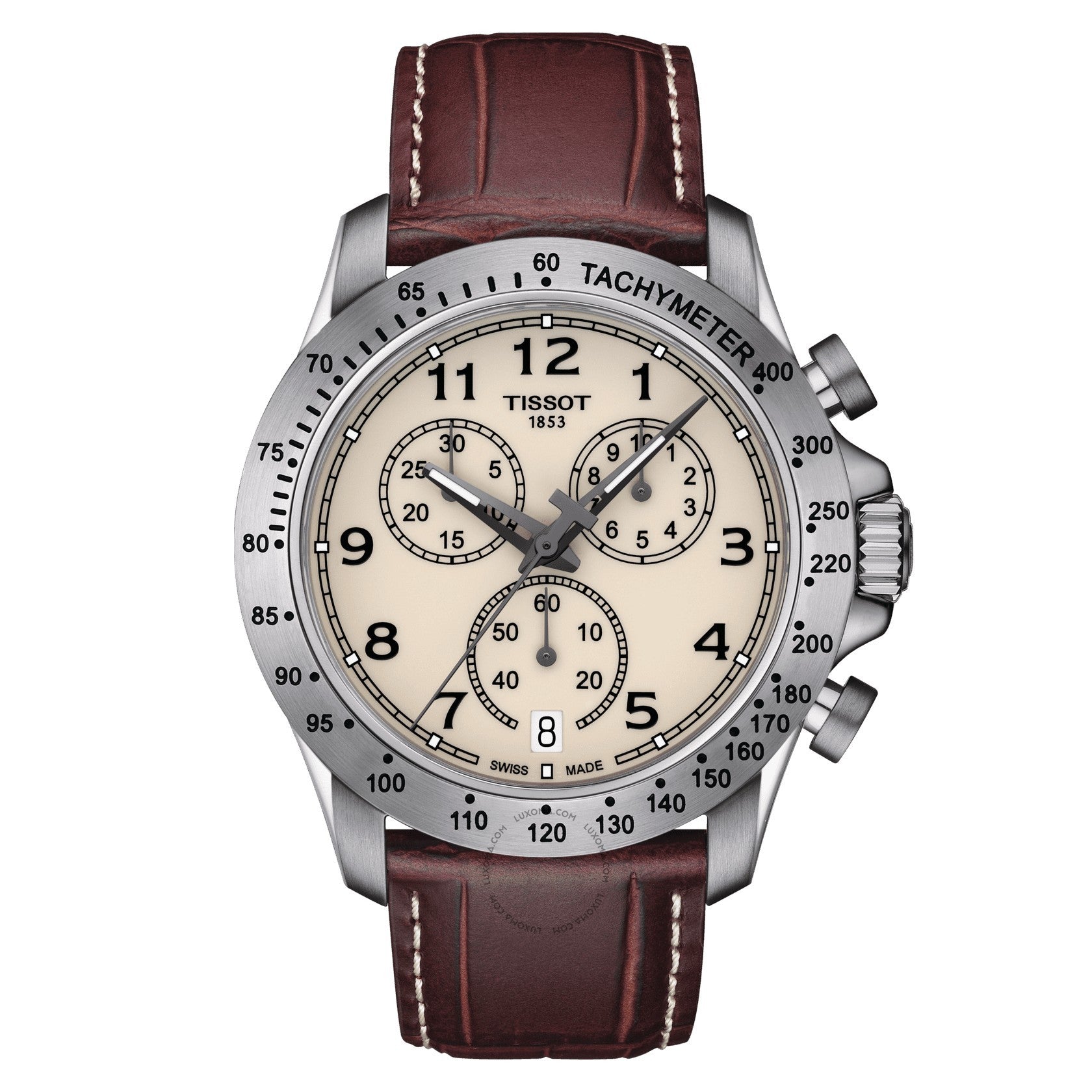 Tissot T-Sport V8 Chronograph Ivory Dial Men's Watch T106.417.16.262.00