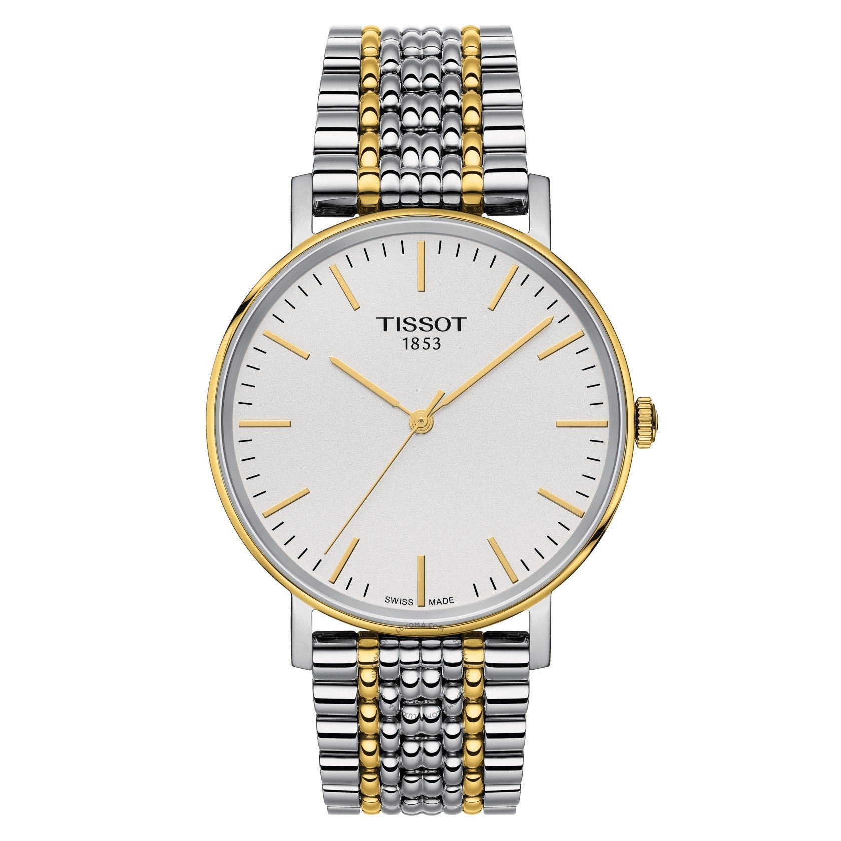 Tissot T-Classic Everytime Quartz White Dial Men's Watch T109.410.22.031.00