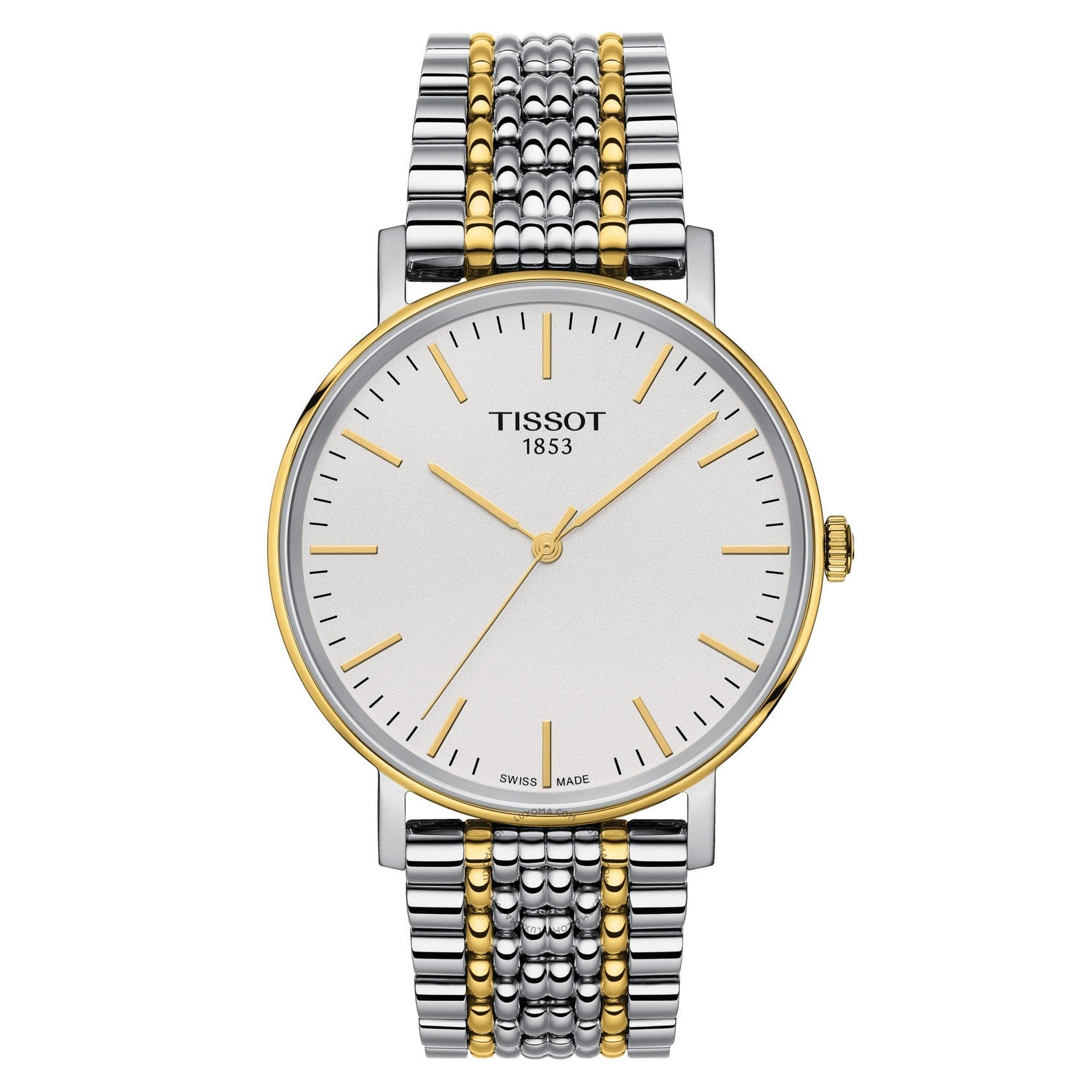 Tissot T-Classic Everytime Quartz White Dial Men's Watch T109.410.22.031.00