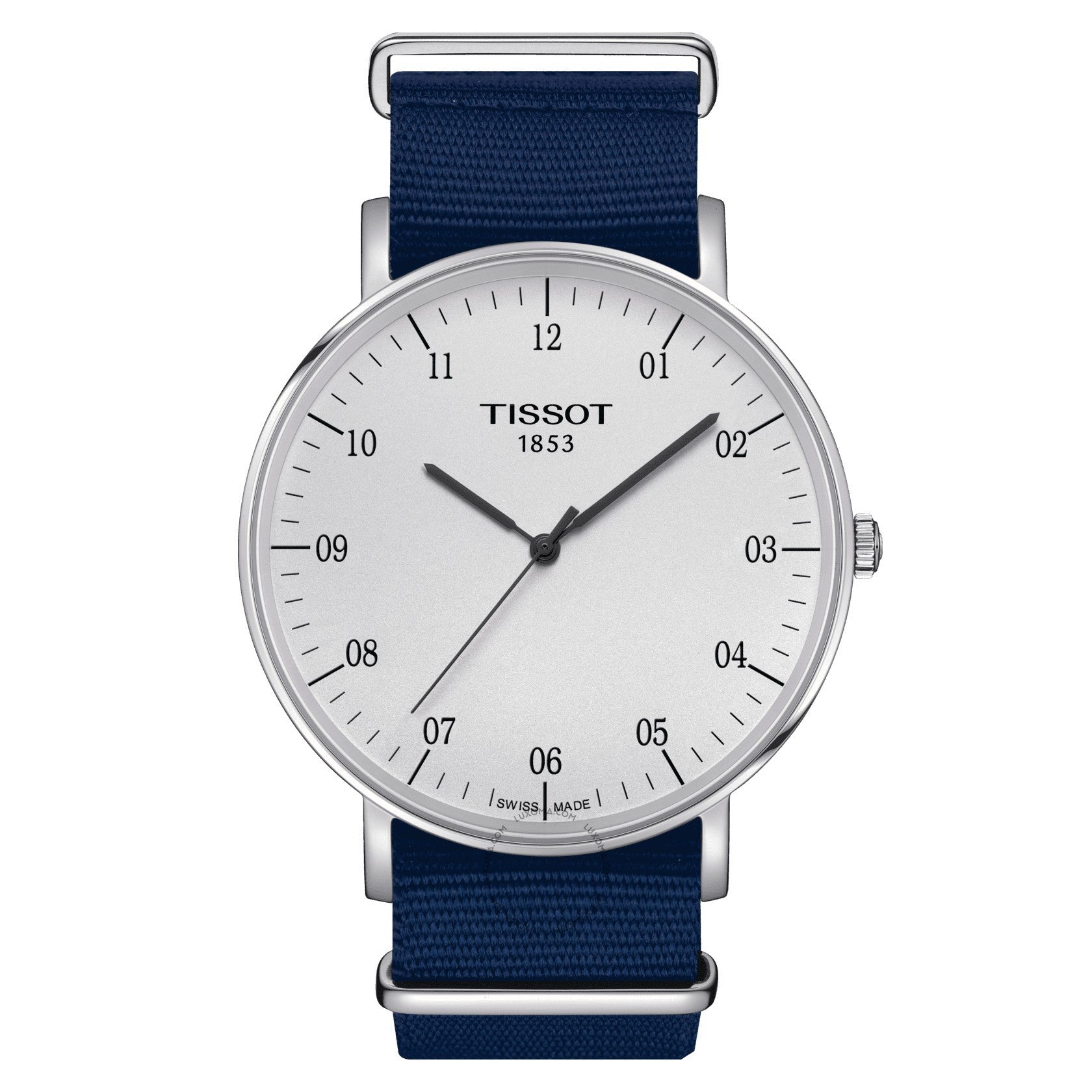 Tissot T-Classic Everytime Quartz White Dial Men's Watch T109.610.17.037.00