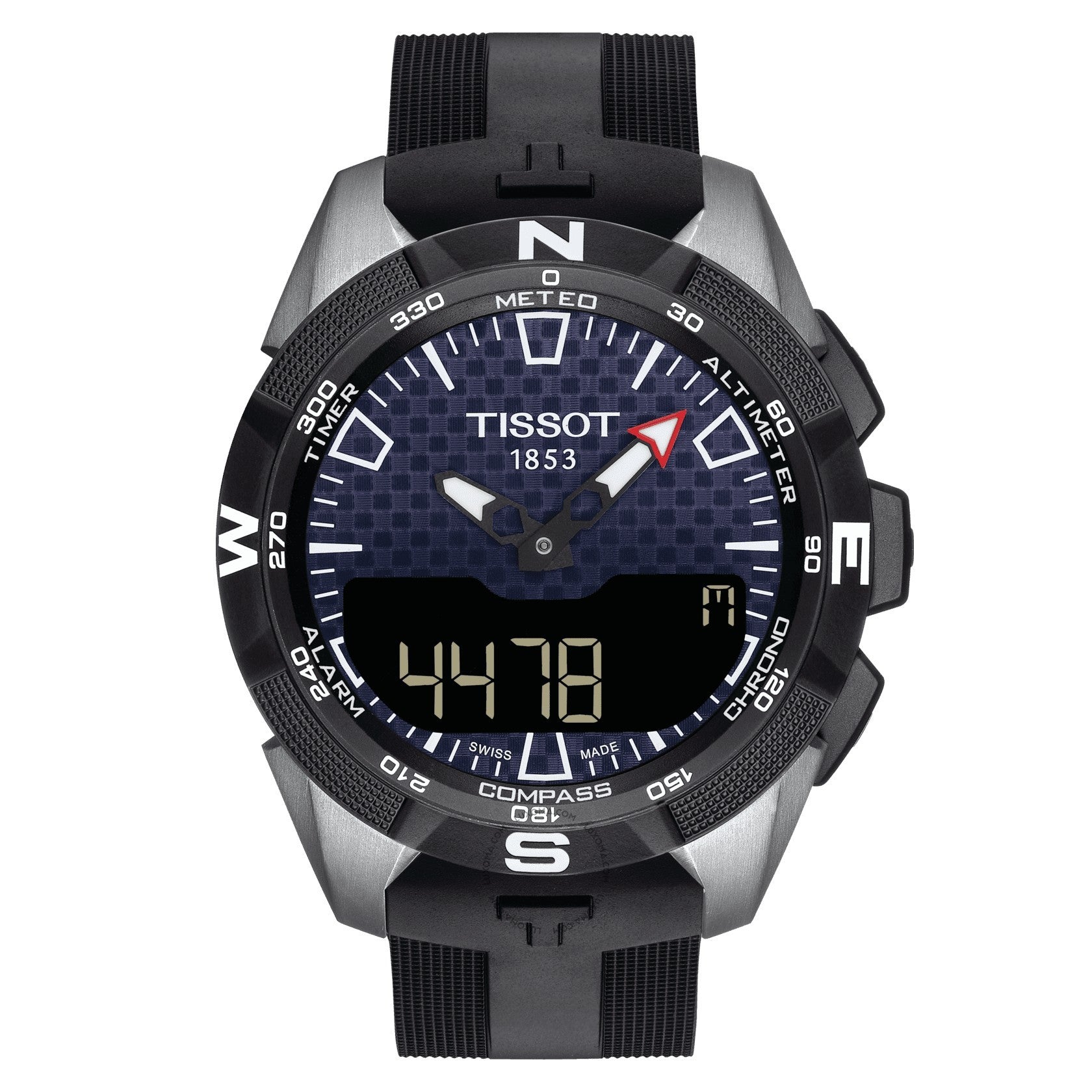 Tissot T-Touch Expert Solar II Quartz Black Dial Men's Watch T110.420.47.051.01