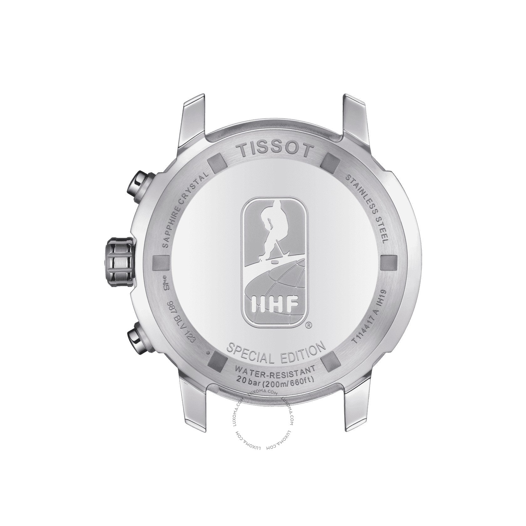 Tissot Tissot PRC 200 IIHF Chronograph Silver Dial Men's Watch T114.417.17.037.01