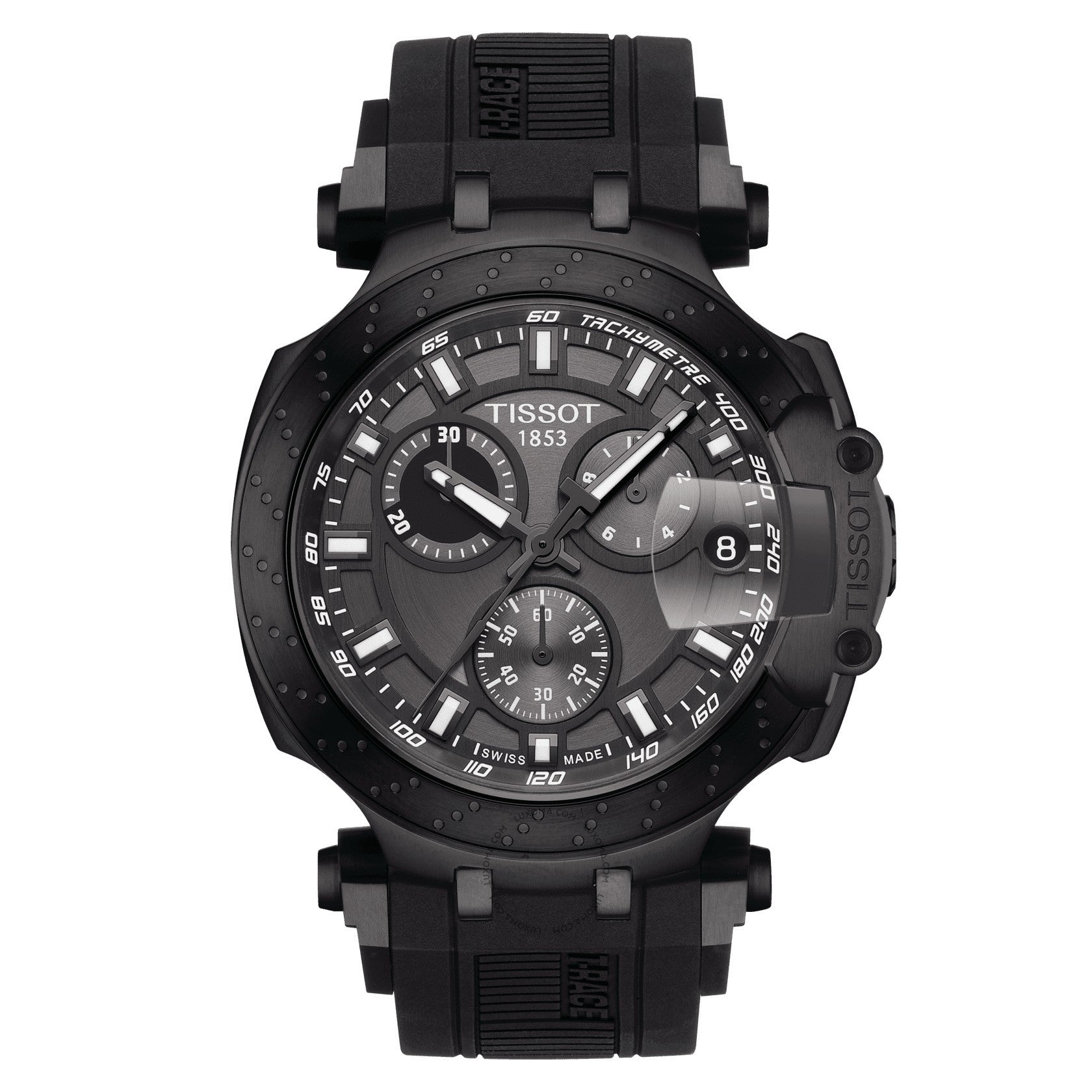 Tissot T-Race Chronograph Anthracite Dial Men's Watch T115.417.37.061.03