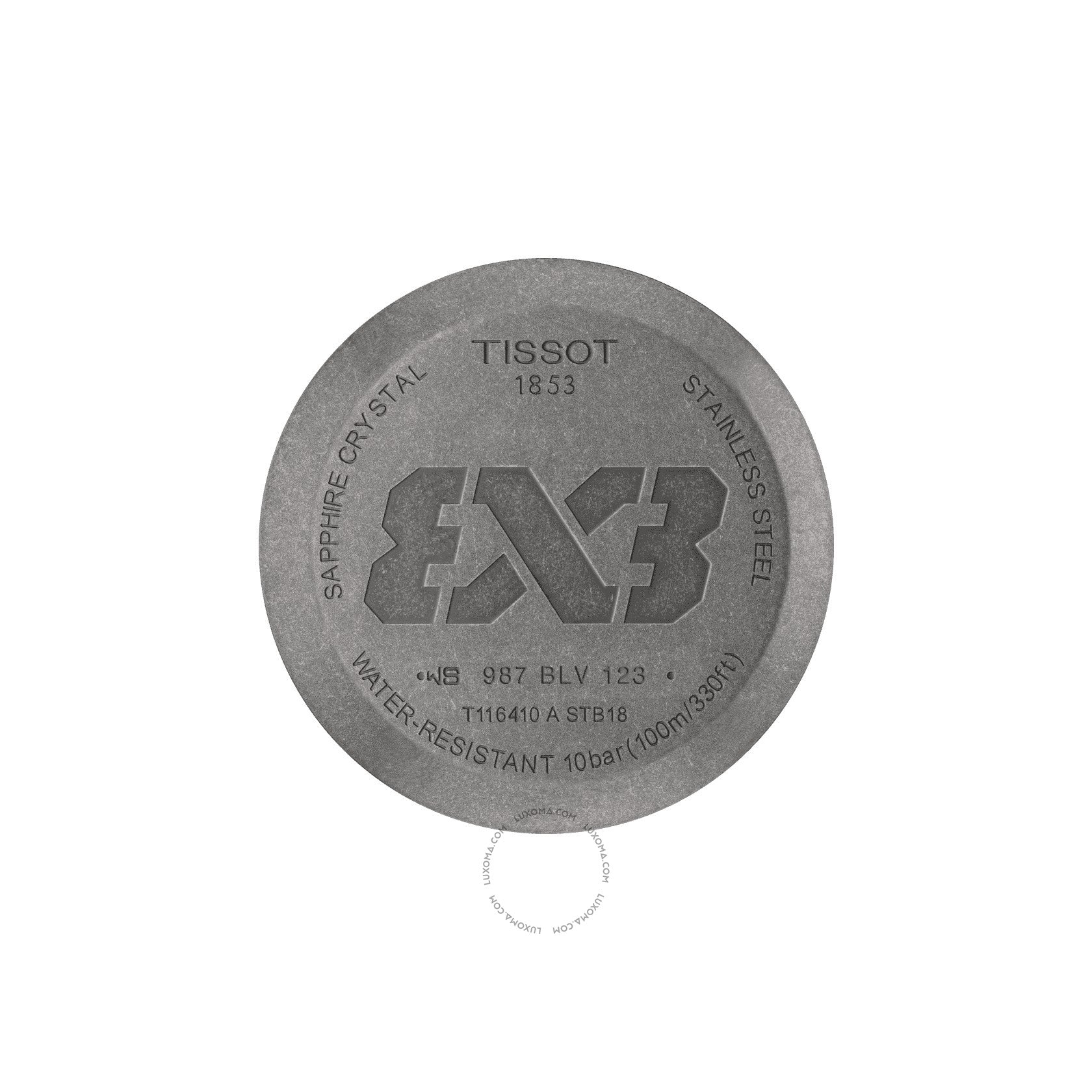 Tissot Tissot 3X3 Street Basketball Quartz Anthracite Dial Men's Watch T116.410.36.067.00